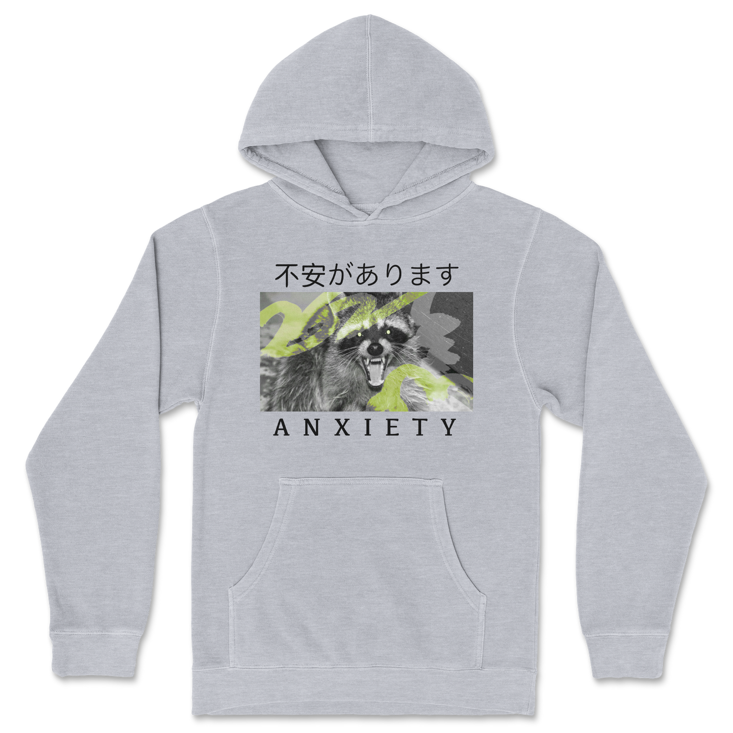 Independent Clothing Co. Hoodie Anxiety in Grey Heather