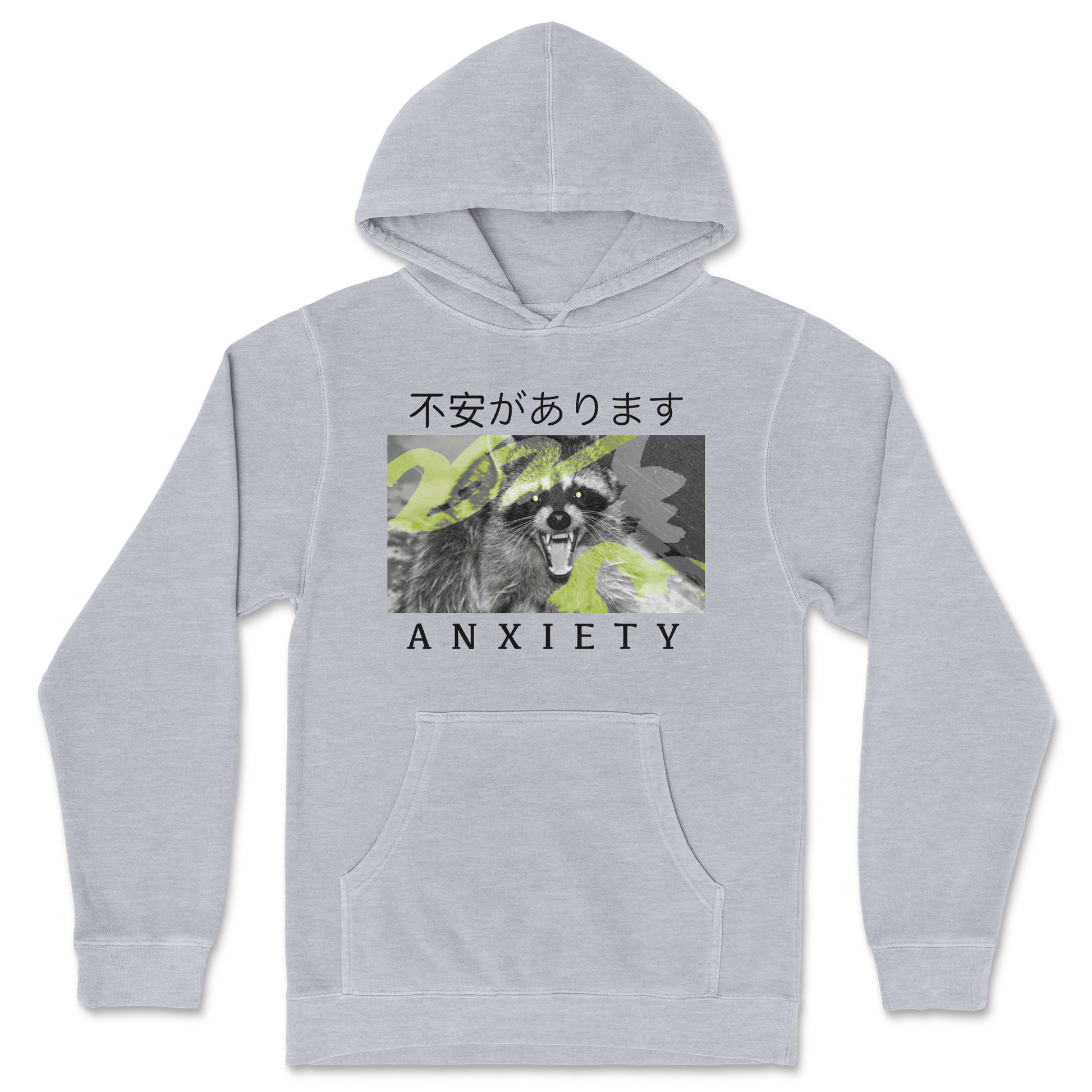 Independent Clothing Co. Hoodie Anxiety in Grey Heather
