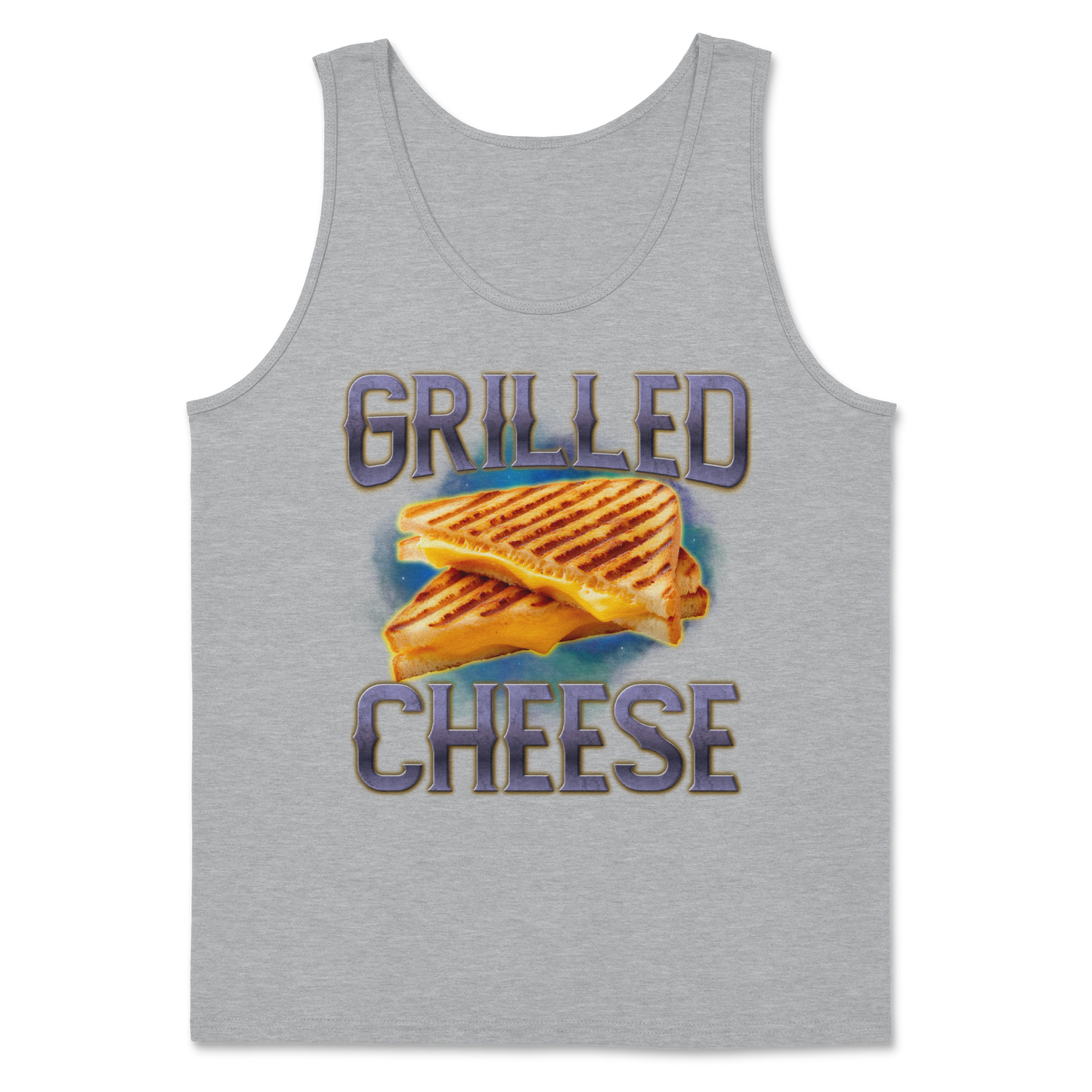 The Nice Shirt Tank Top Grilled Cheese in Sports-Grey