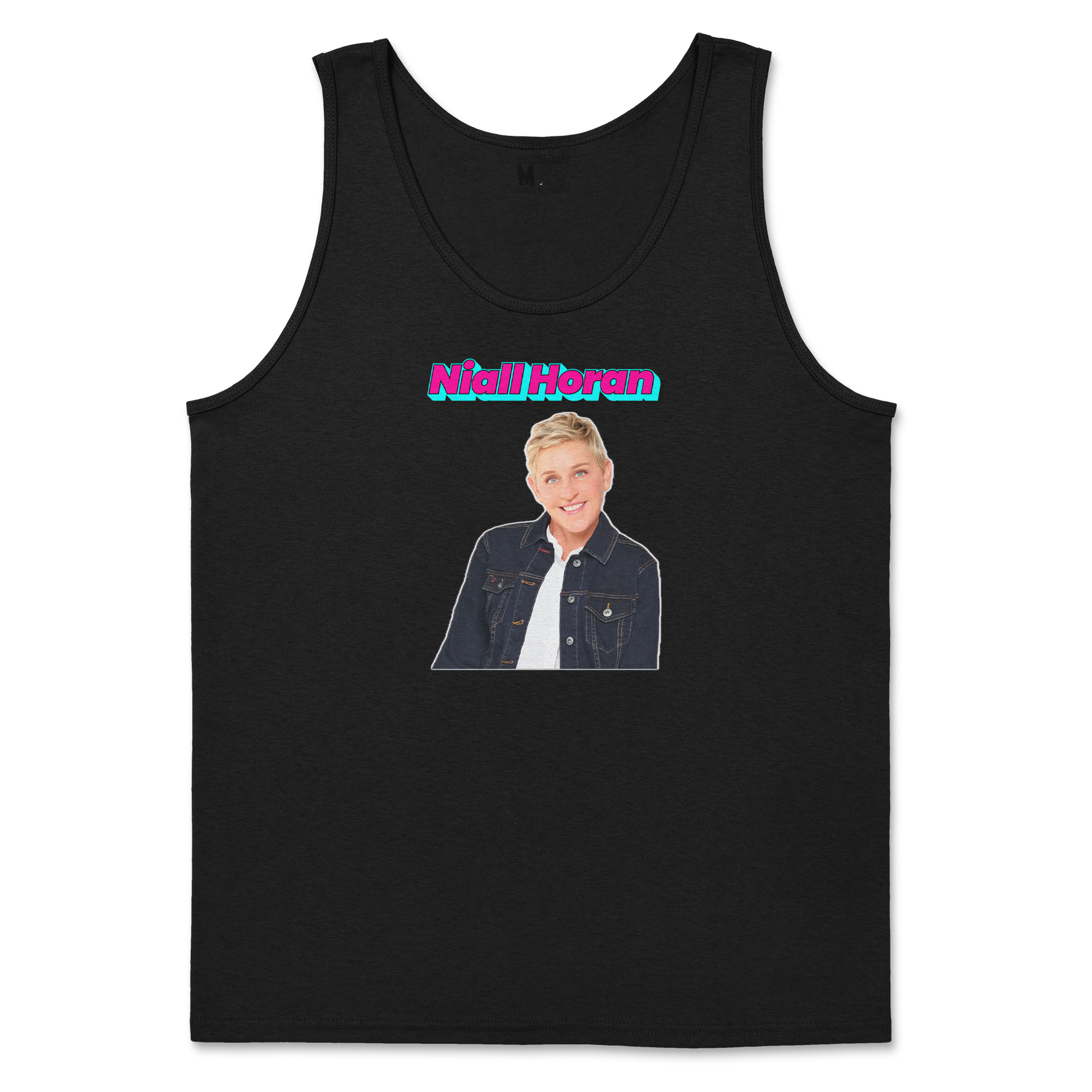 Gildan SoftStyle Tank Top Niall Horan in Black