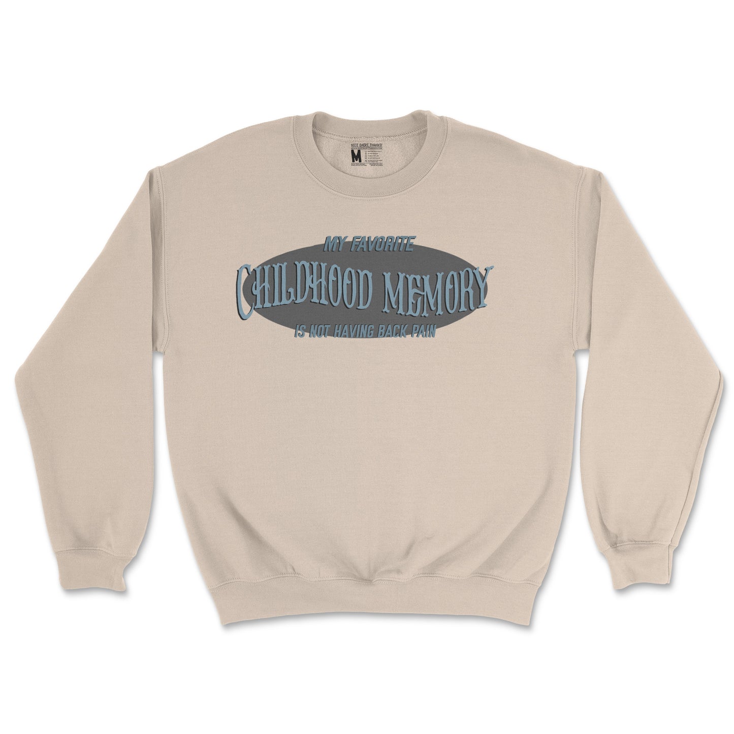 Gildan SoftStyle Crew Neck Childhood Memory in Sand