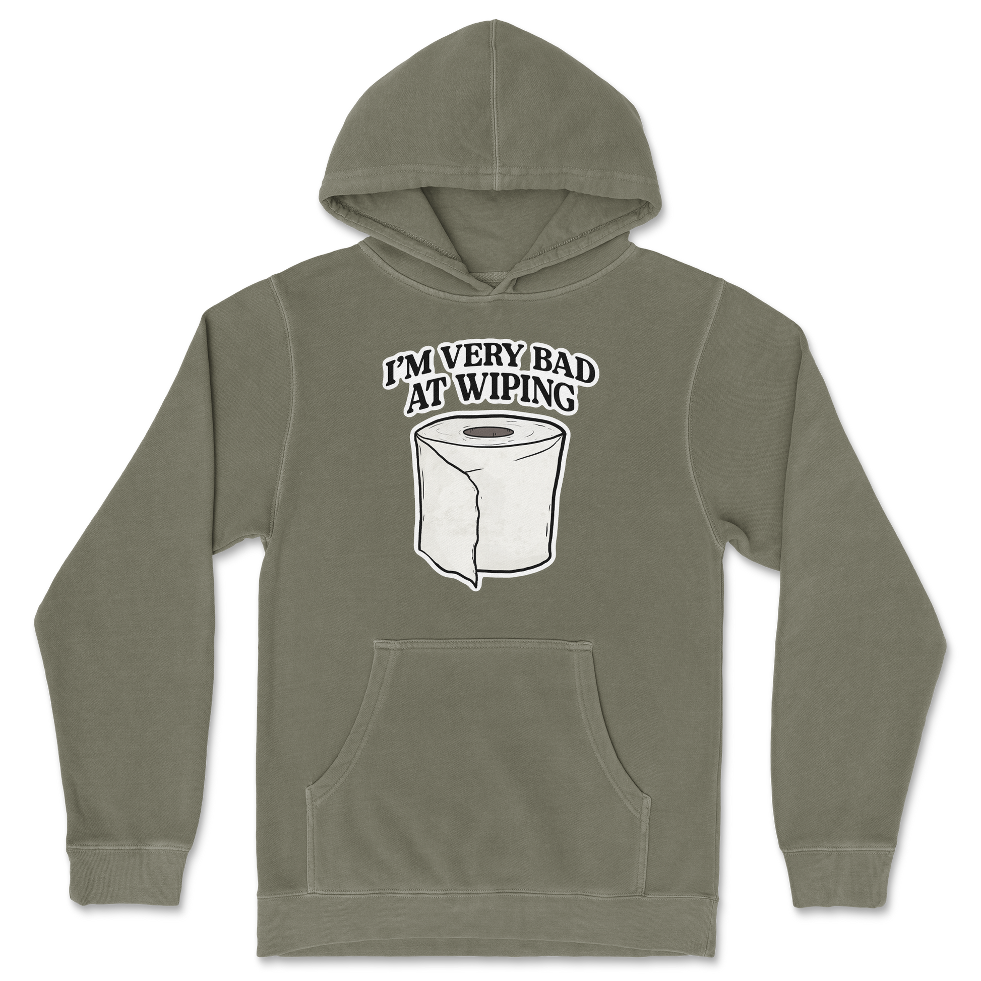 Independent Clothing Co. Hoodie Bad Wiper in Olive