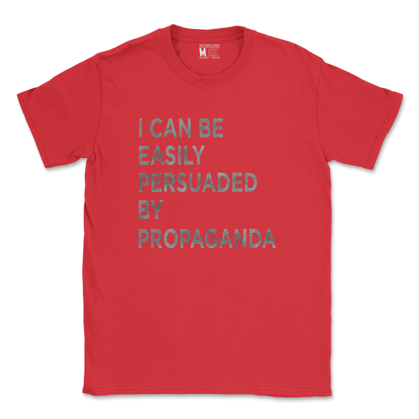 Gildan SoftStyle T-Shirt Propaganda in Red