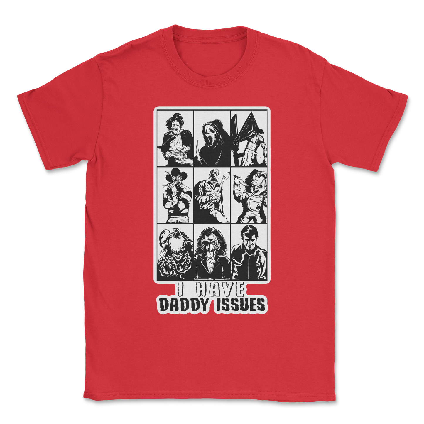 The Nice Shirt T-Shirt Daddy Issues in Red