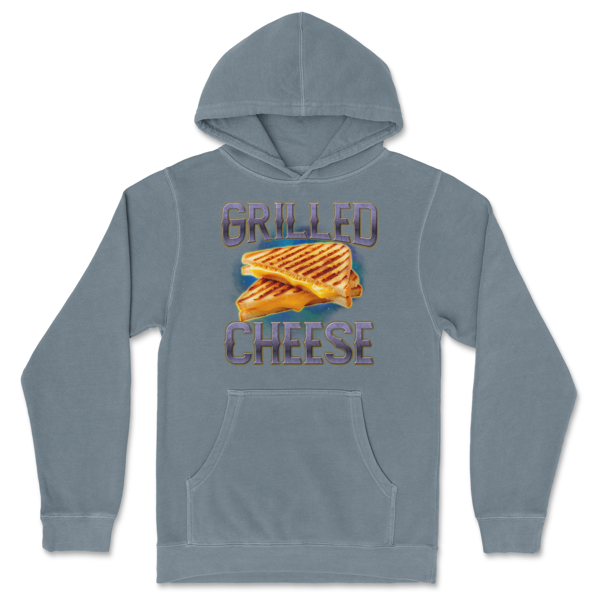 Independent Clothing Co. Hoodie Grilled Cheese  in Blue-Magic