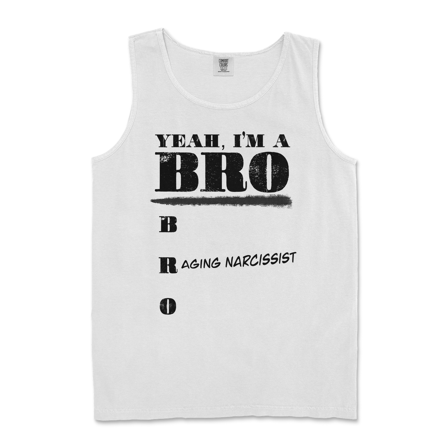 Comfort Colors Tank Top Im Your Bro in White