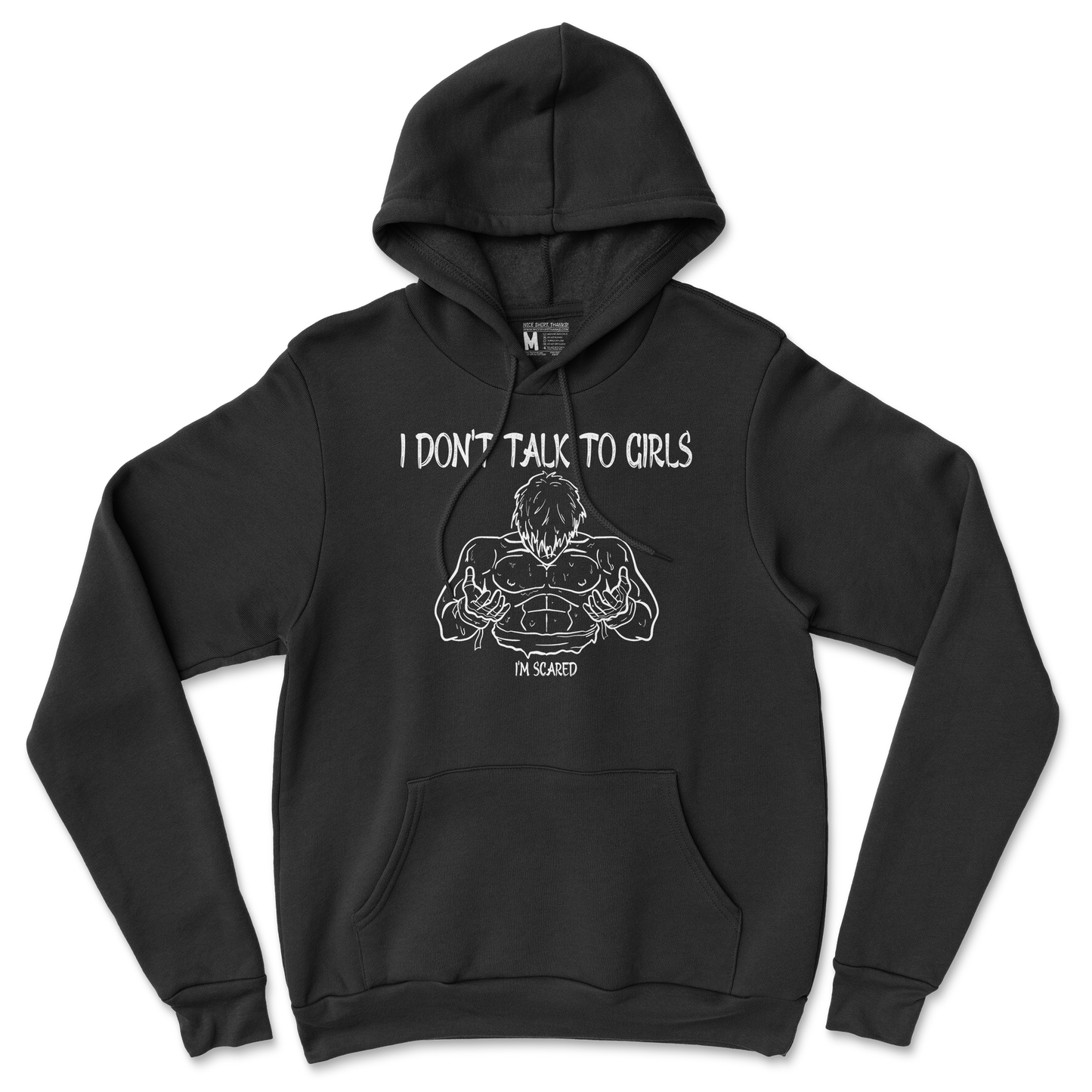 Gildan SoftStyle Hoodie Gym Shirt in Back