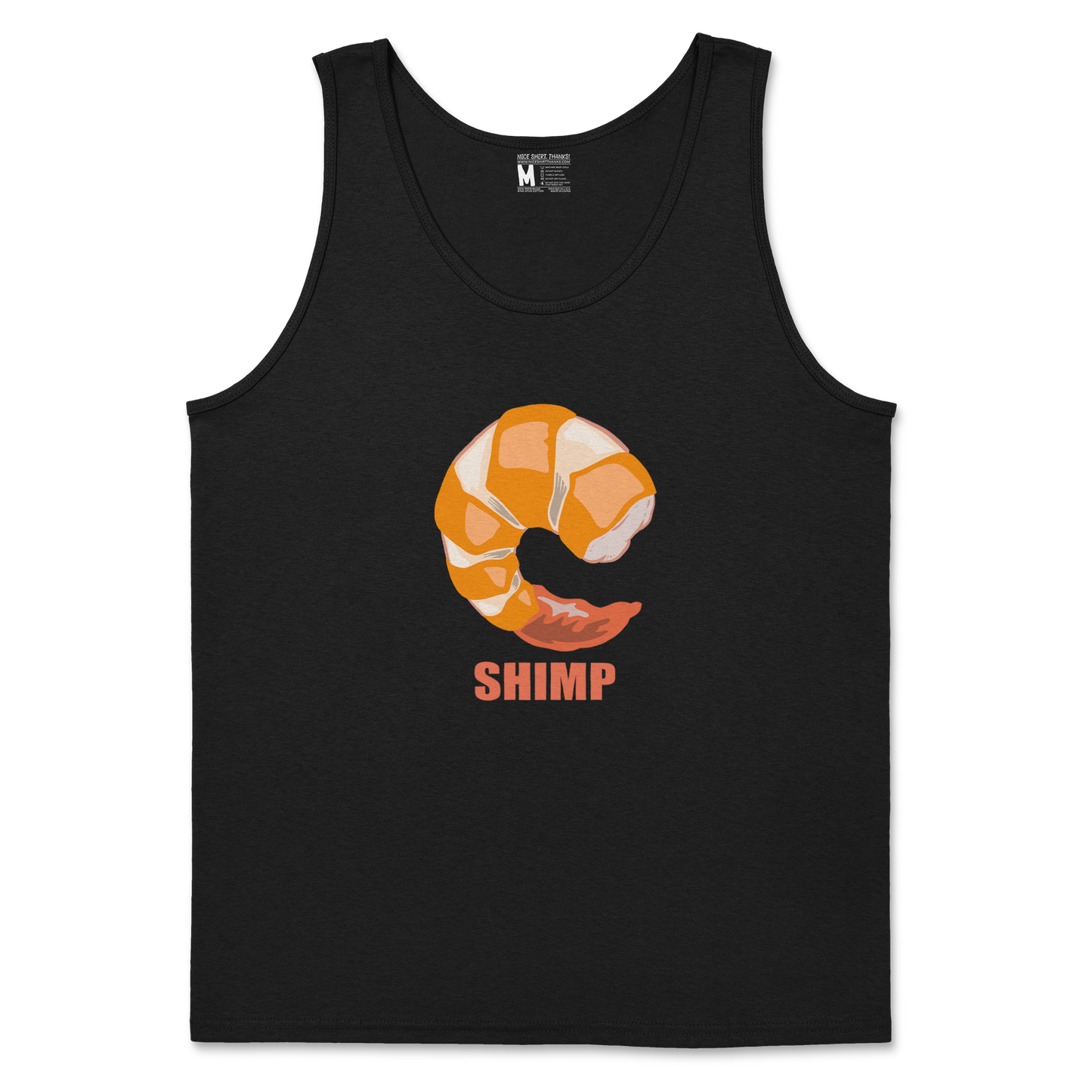 Gildan SoftStyle Tank Top Shimp in Black