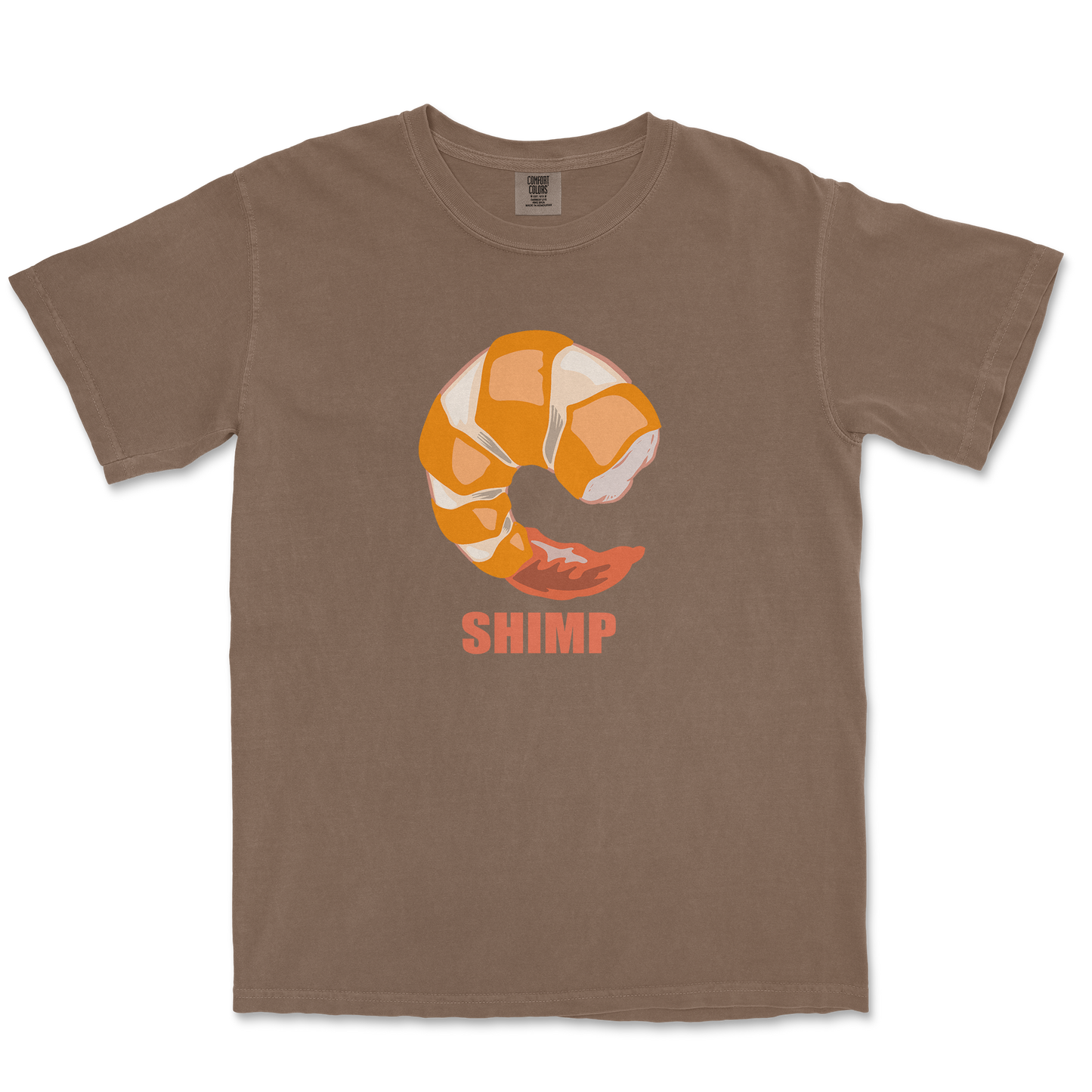 Comfort Colors T-Shirt Shimp in Espresso