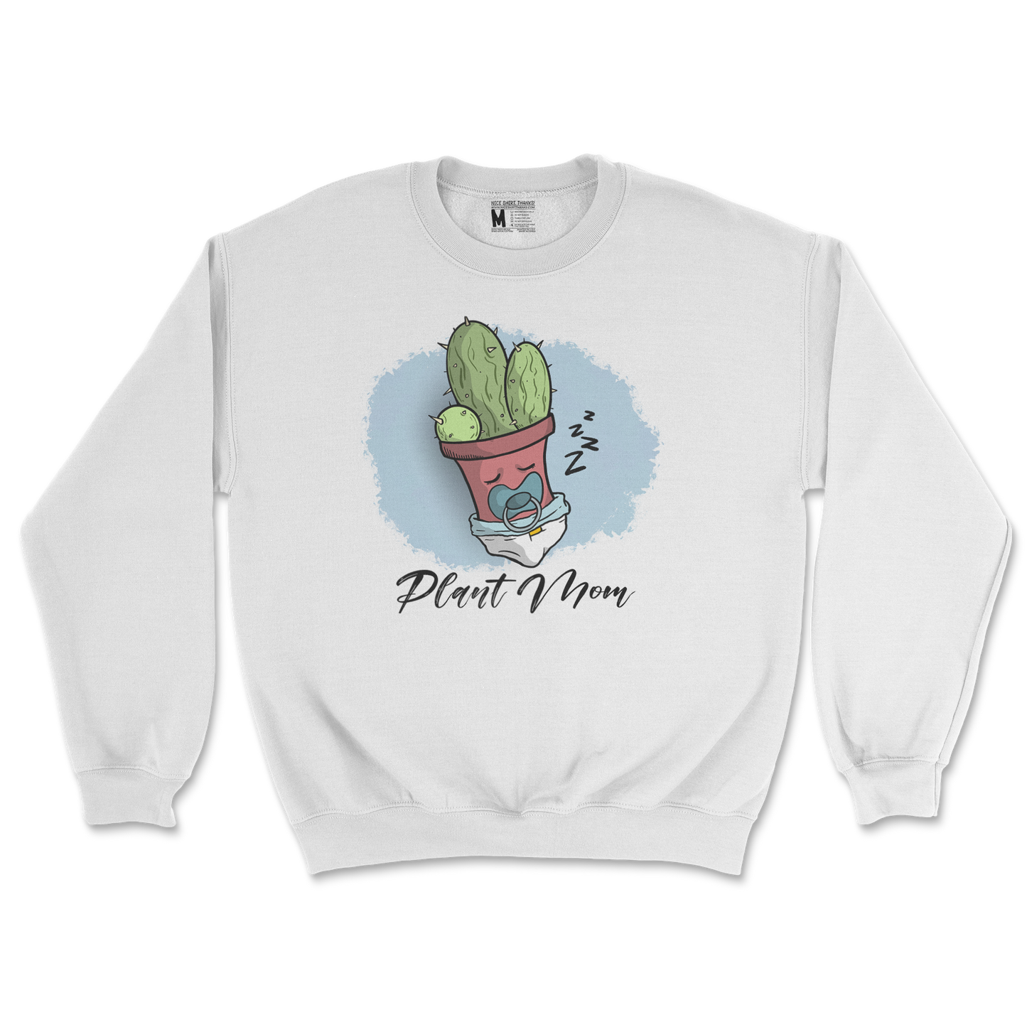 Gildan SoftStyle Crew Neck Plant Mom 2 in White