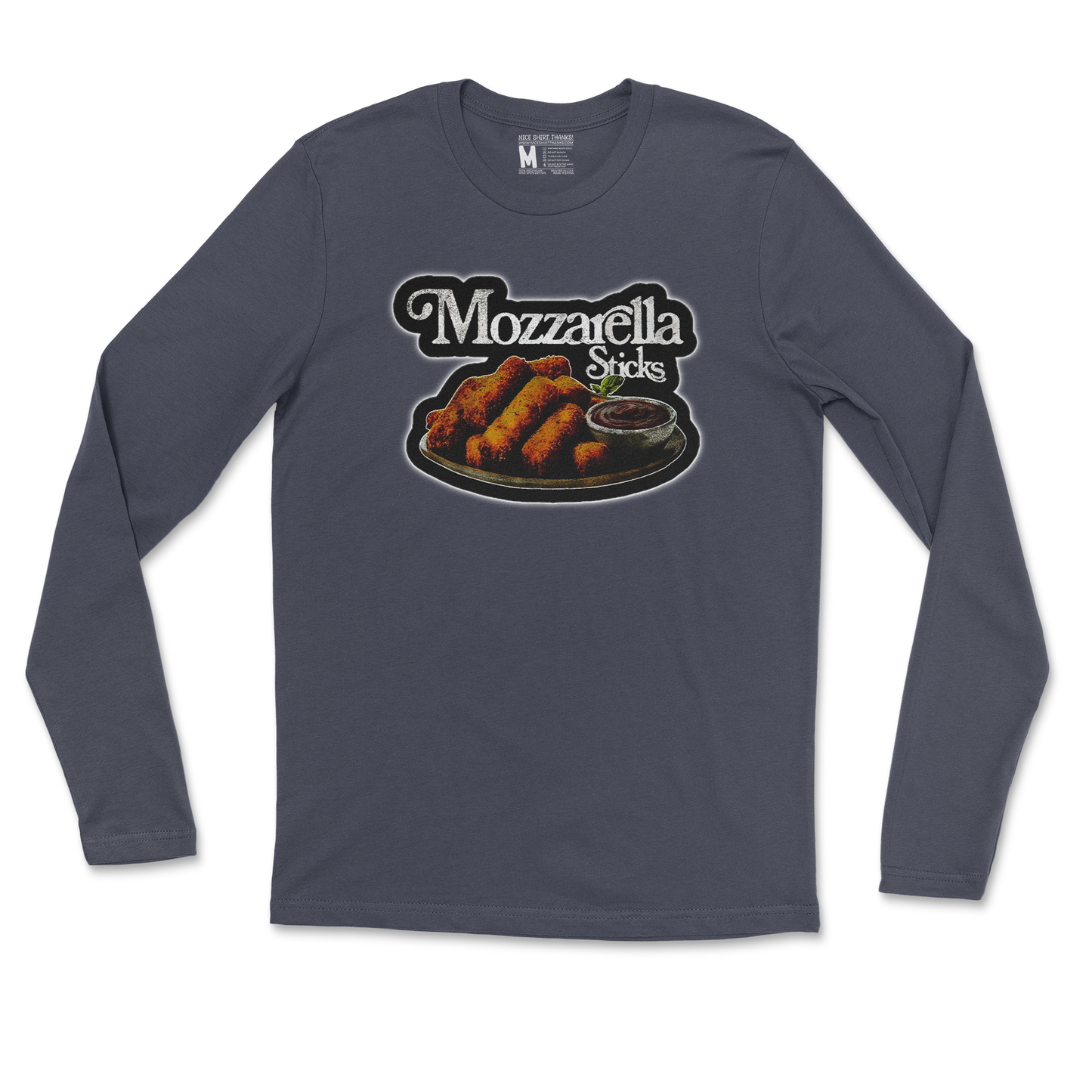 Gildan SoftStyle Long Sleeve in Navy