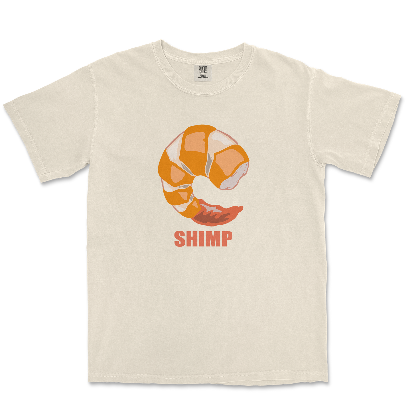 Comfort Colors T-Shirt Shimp in Ivory