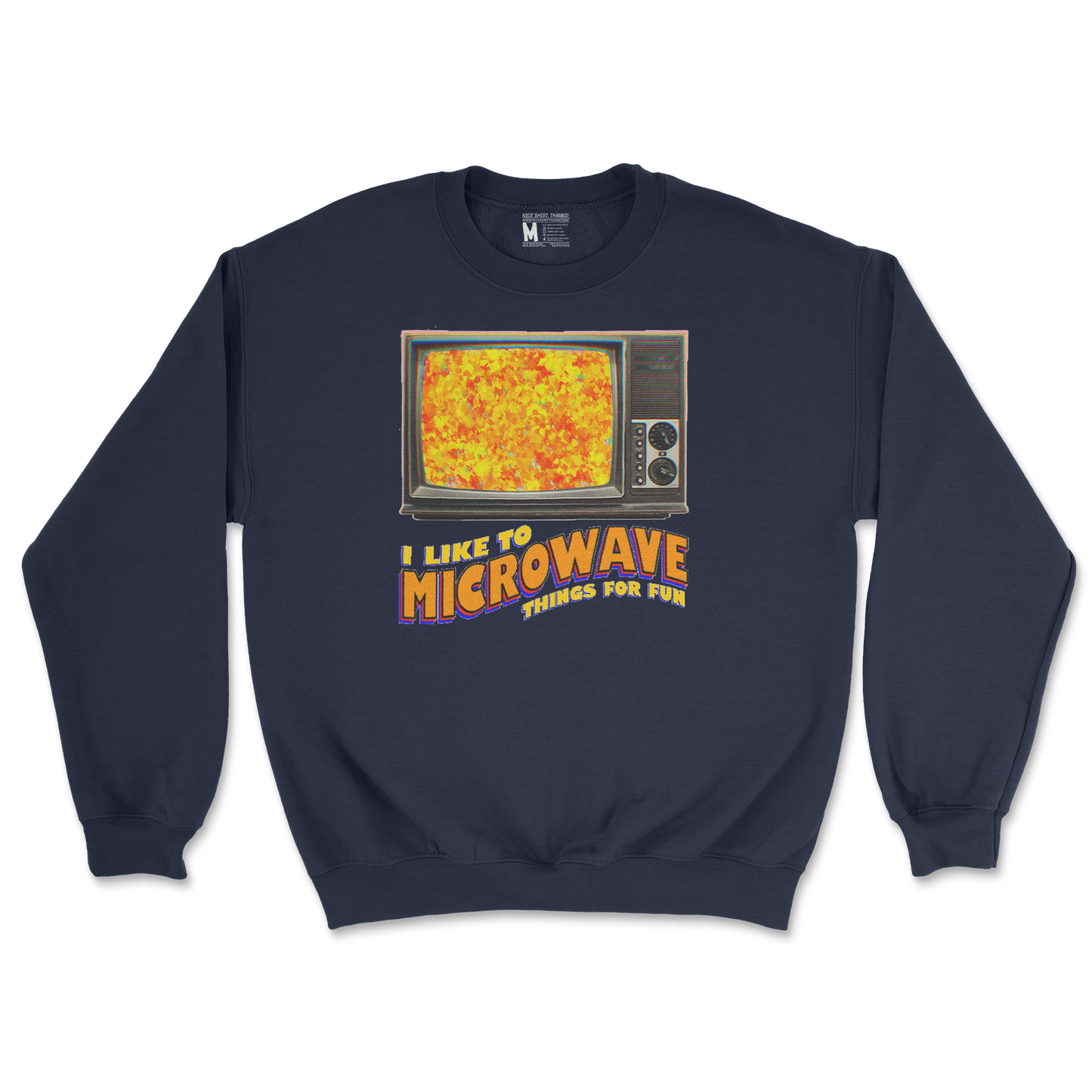 Gildan SoftStyle Crew Neck in Navy