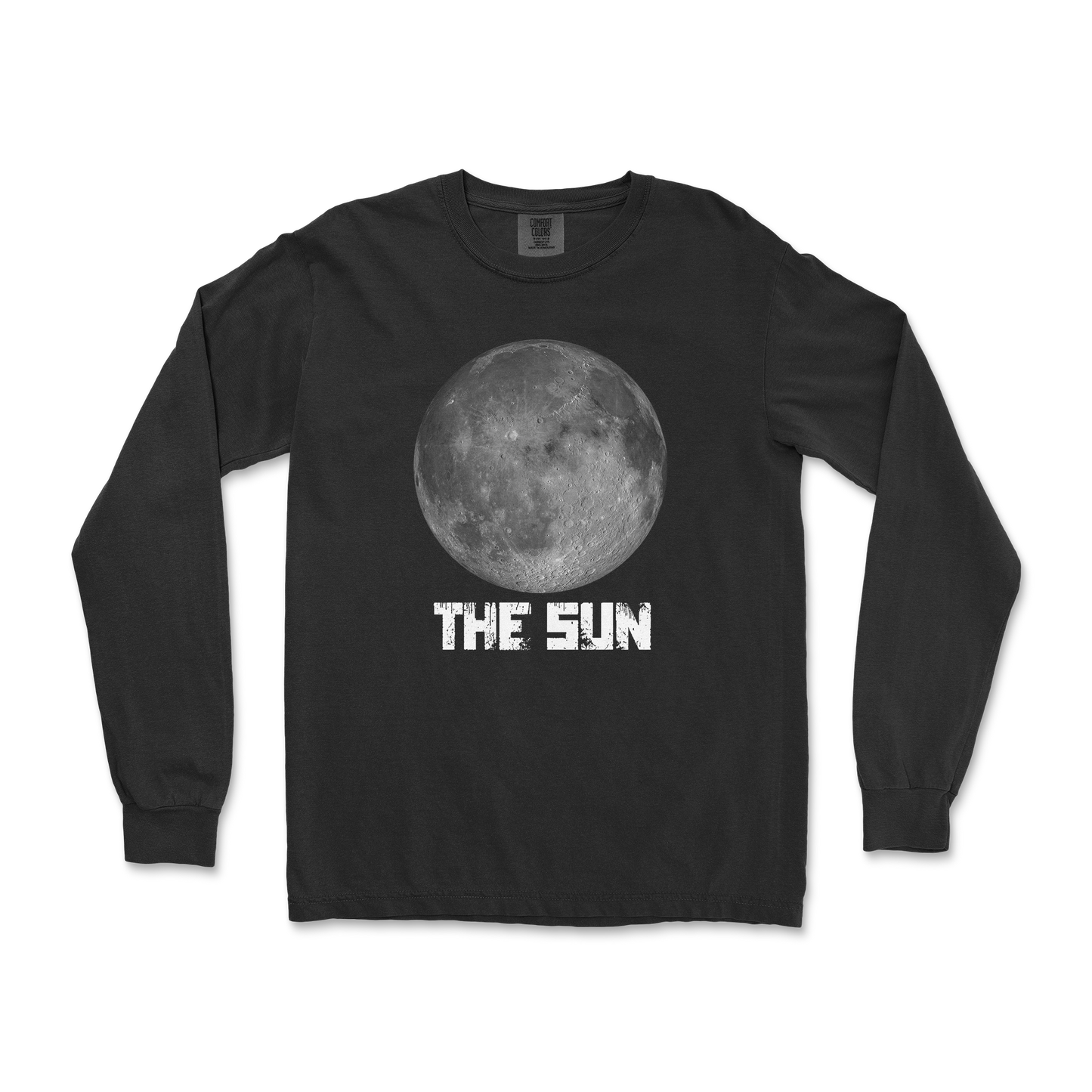 Comfort Colors Long Sleeve The Sun in Black