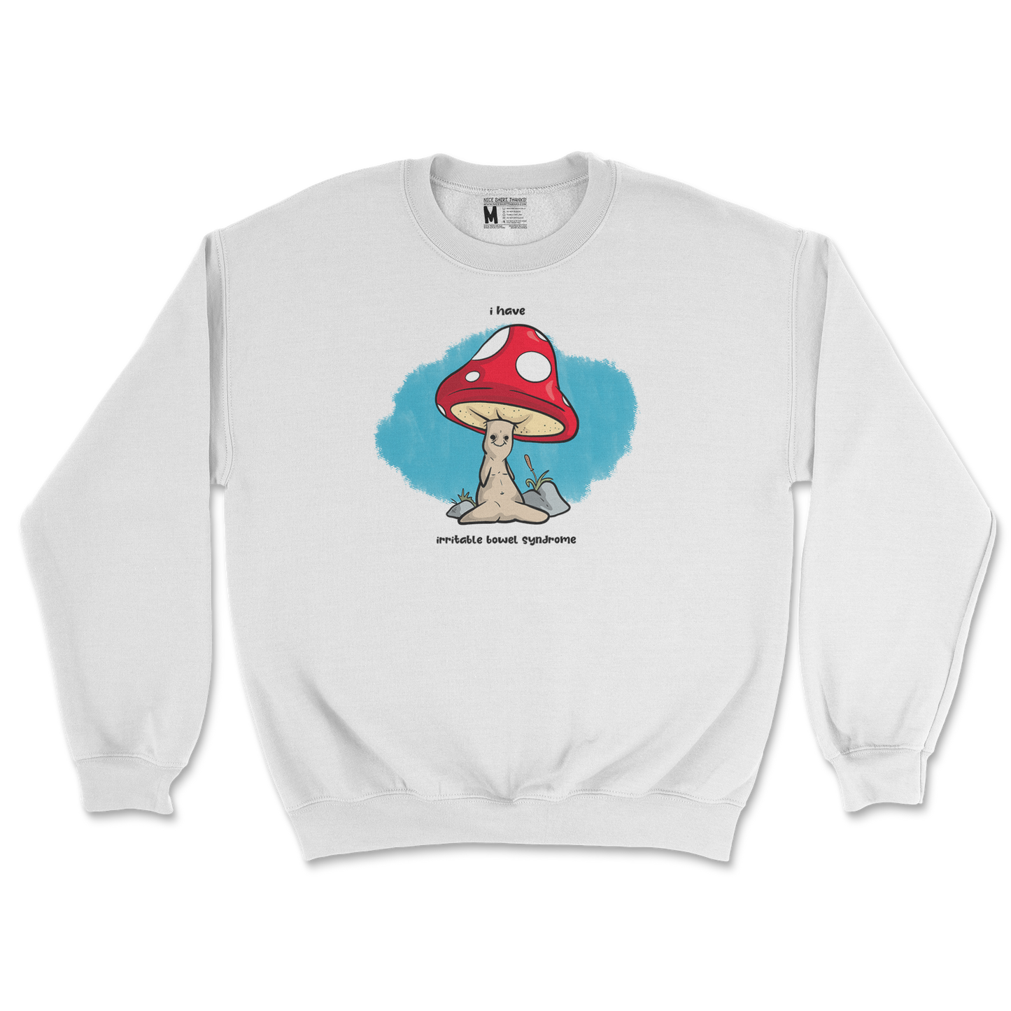 Gildan SoftStyle Crew Neck IBS in White
