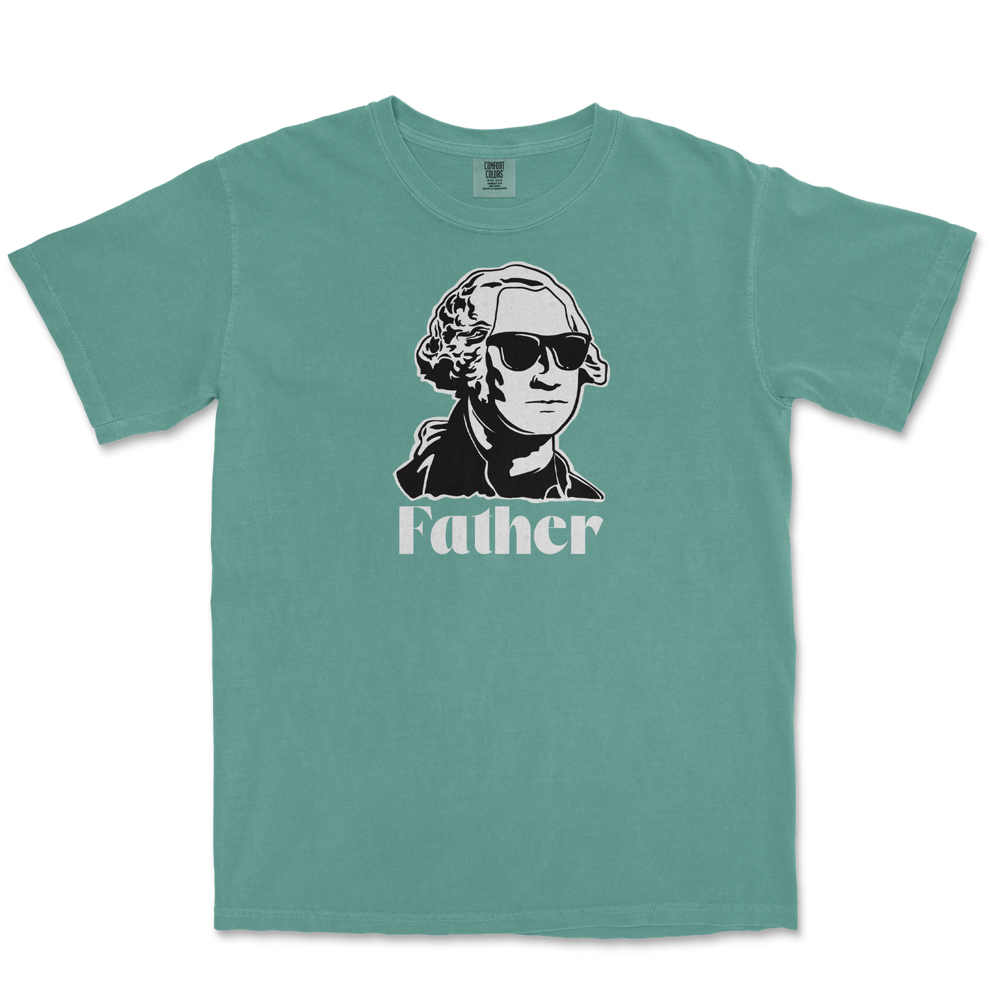 Comfort Colors T-Shirt Father in Light-Green