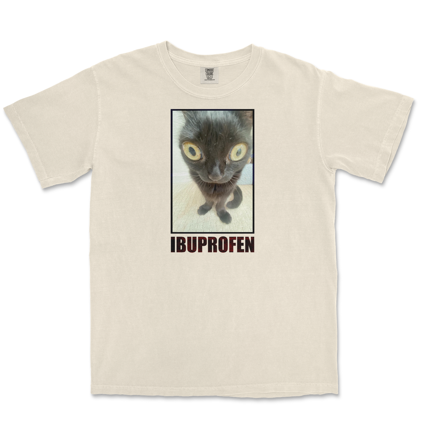 Comfort Colors T-Shirt Ibuprofen in Ivory