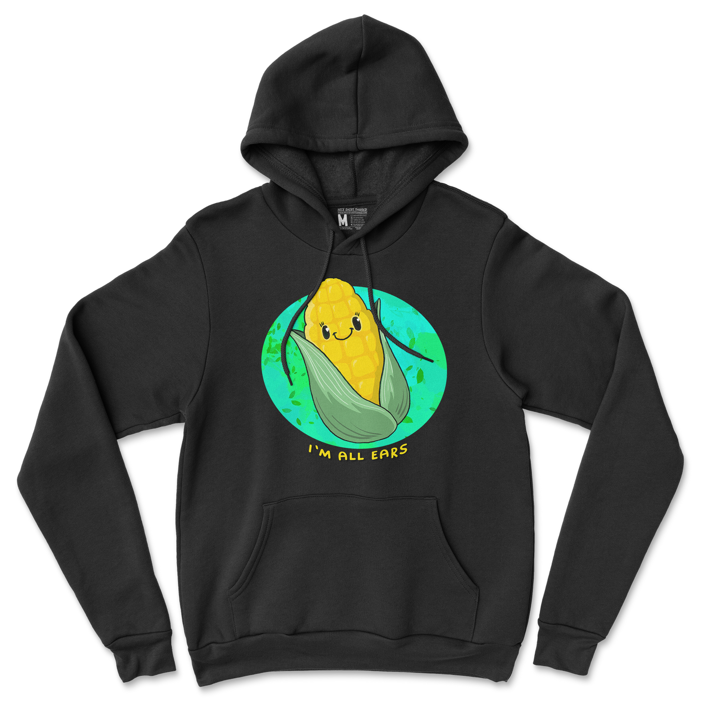 Gildan SoftStyle Hoodie Mmm Corn in Back