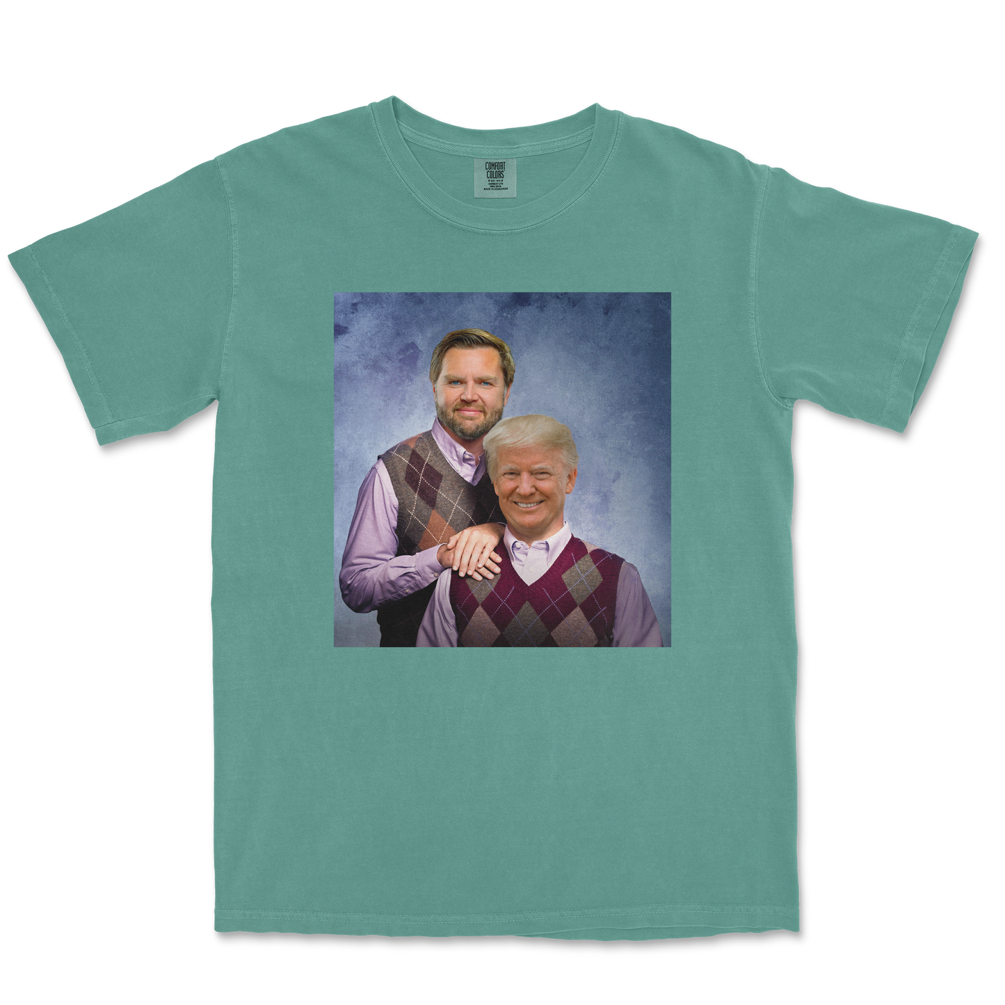Comfort Colors T-Shirt Step Brothers in Light-Green