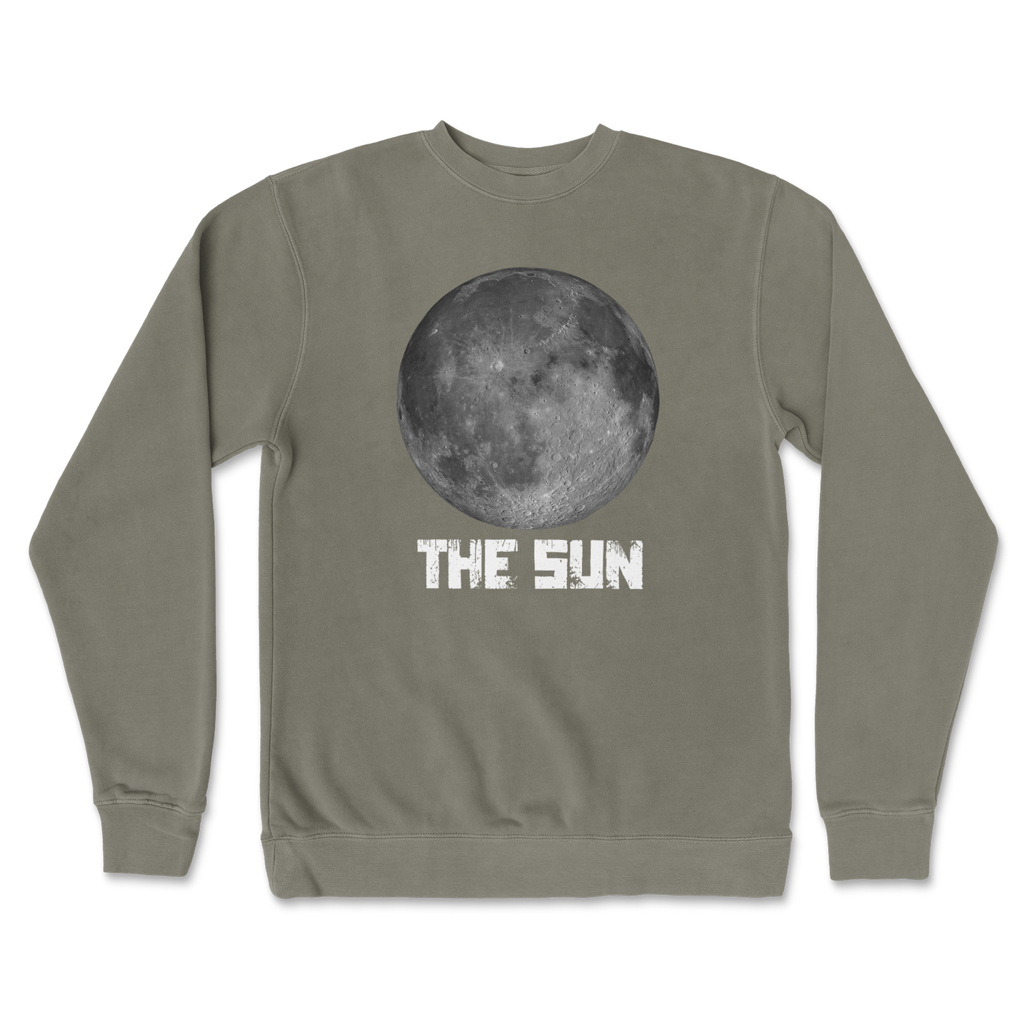 Independent Clothing Co. Crew Neck The Sun in Army