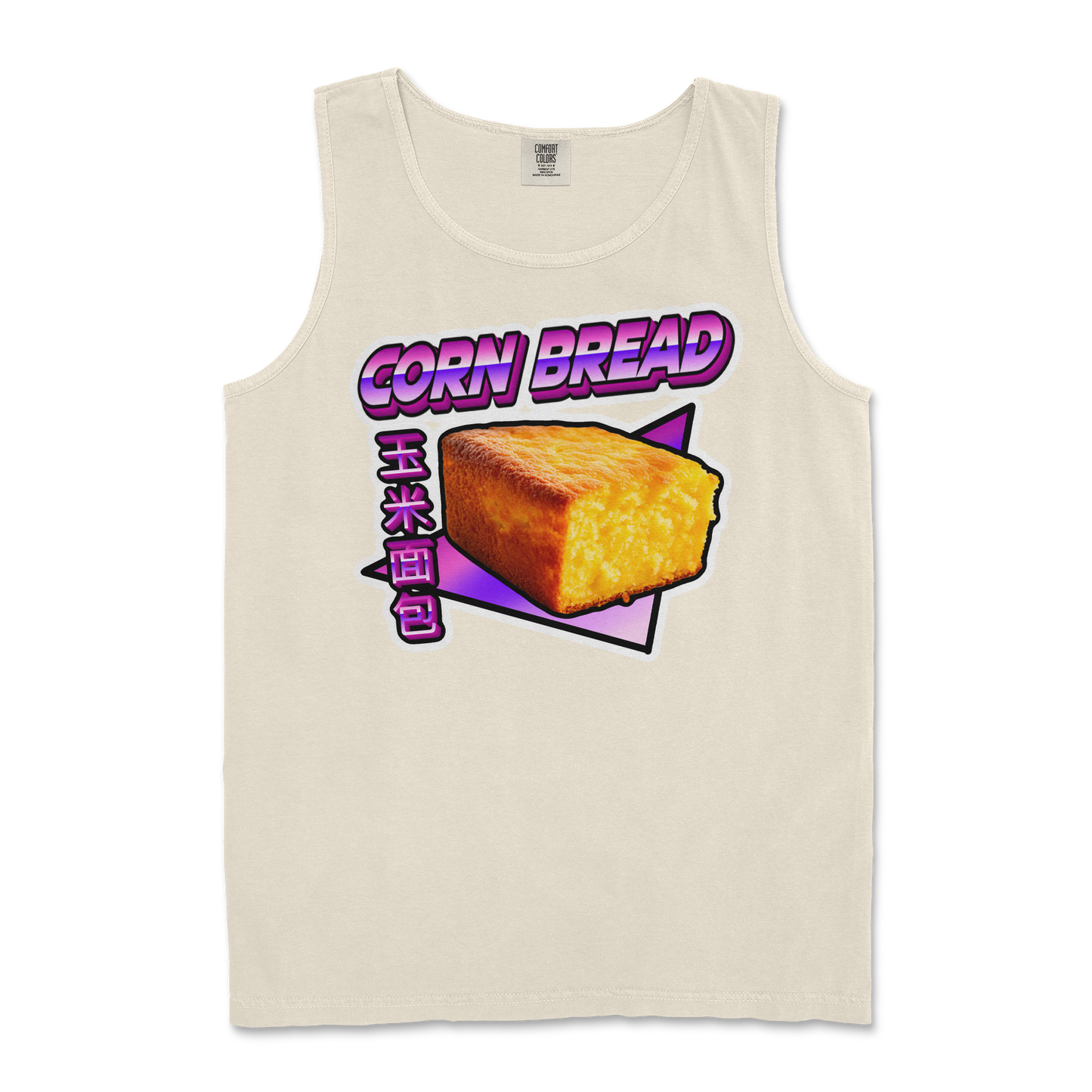 Comfort Colors Tank Top Corn Bread in Ivory
