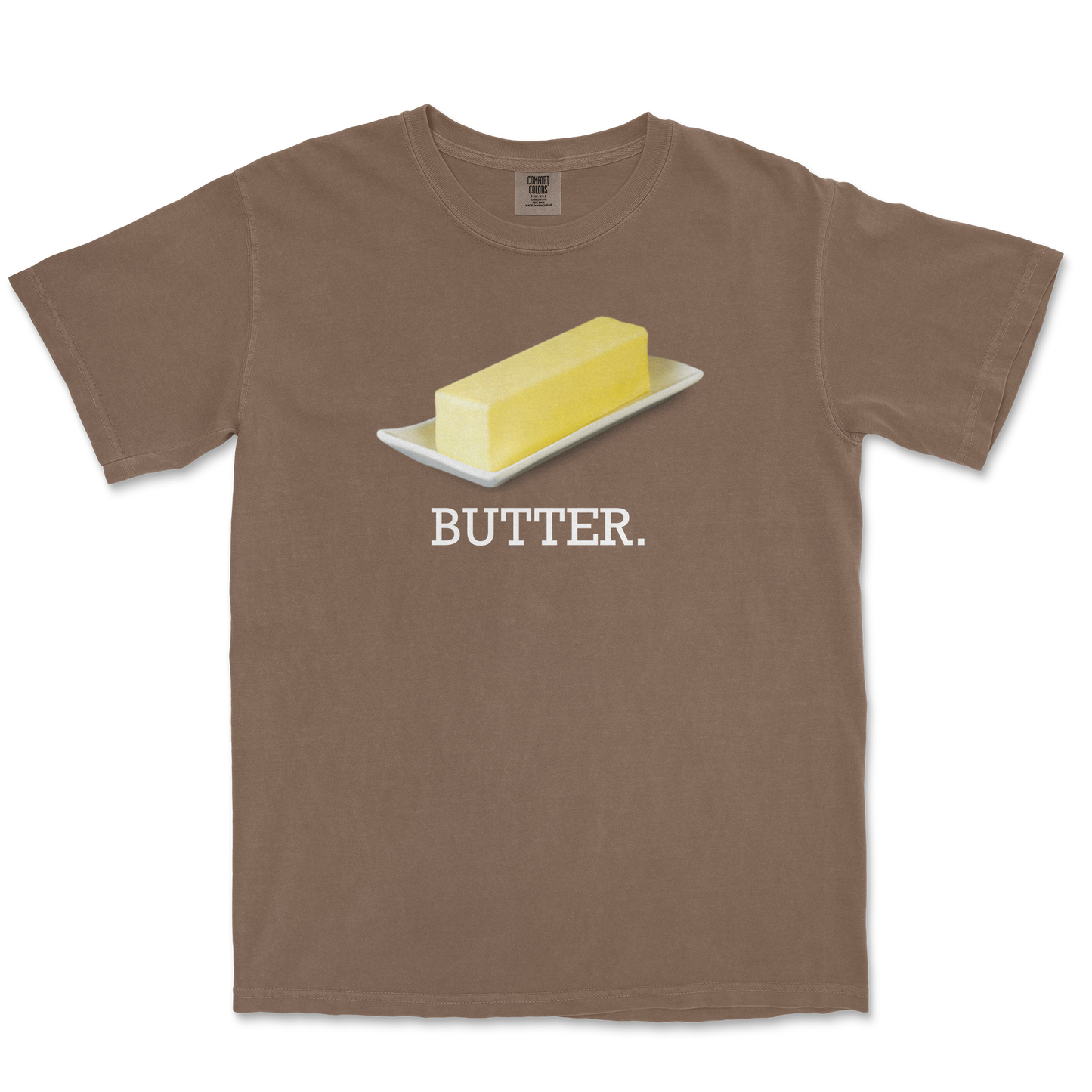 Comfort Colors T-Shirt Butter in Espresso