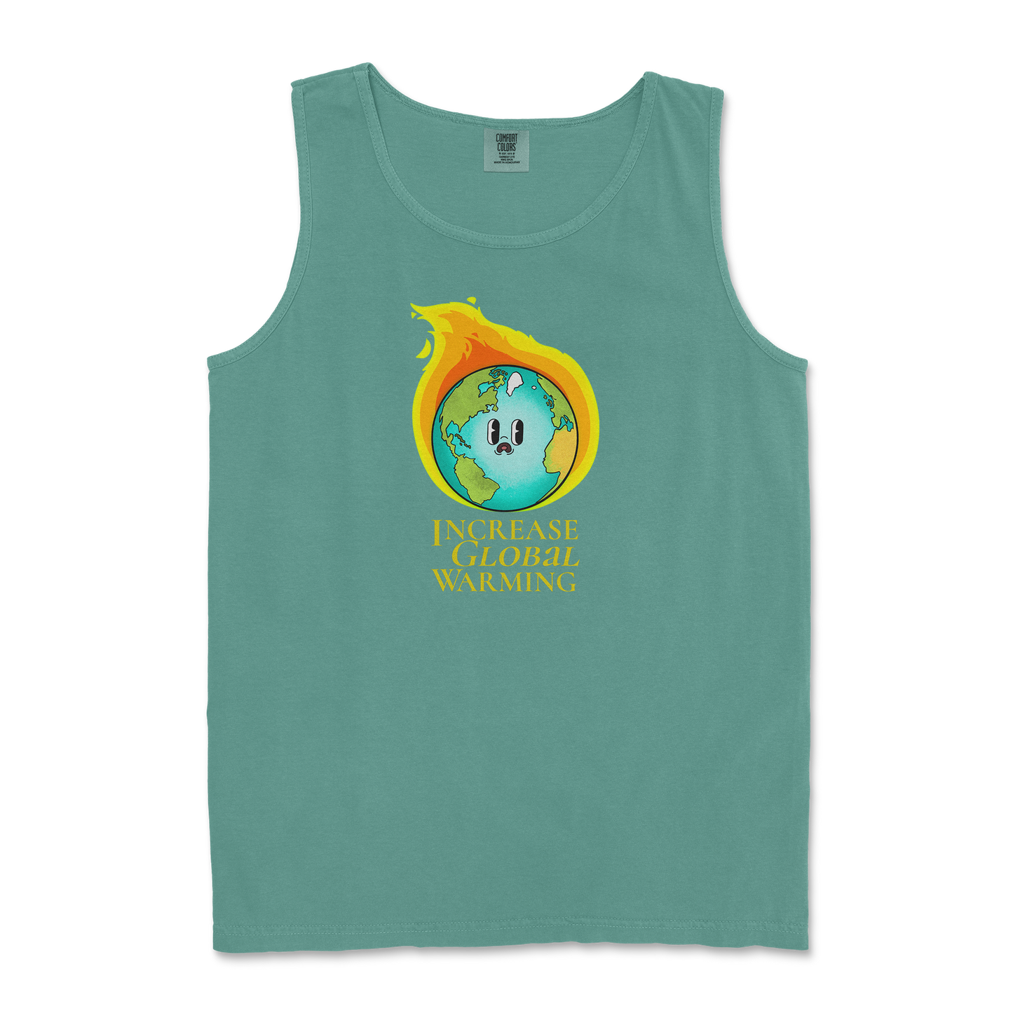 Comfort Colors Tank Top in LightGreen
