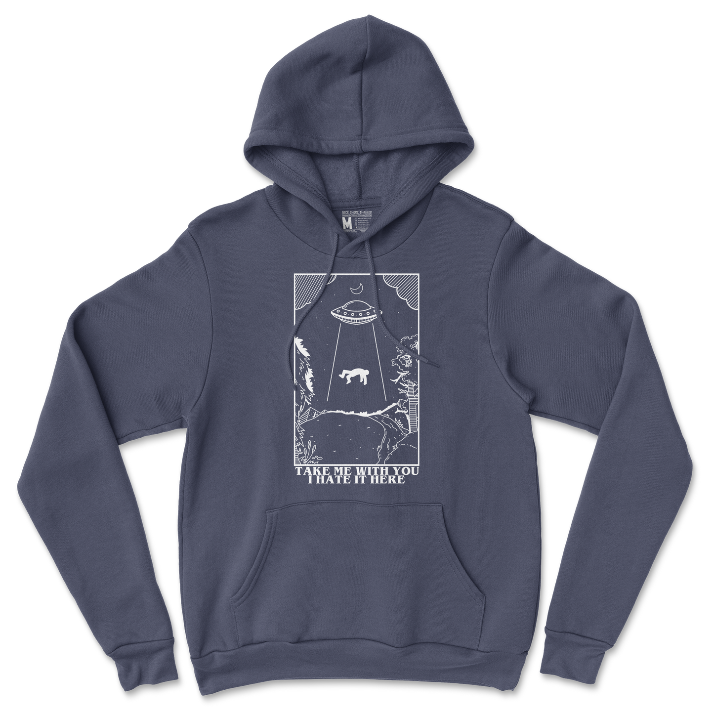 Gildan SoftStyle Hoodie in Navy