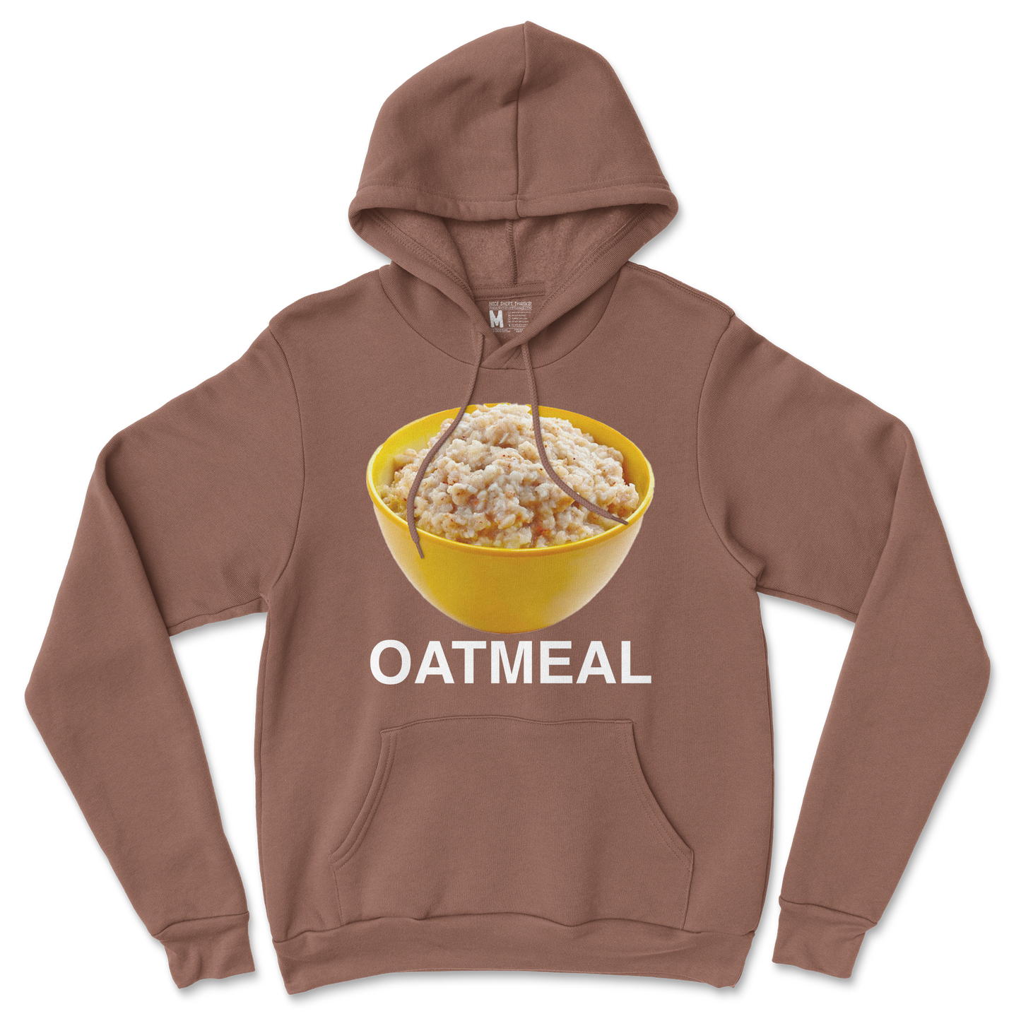 Gildan SoftStyle Hoodie Oatmeal in Cocoa