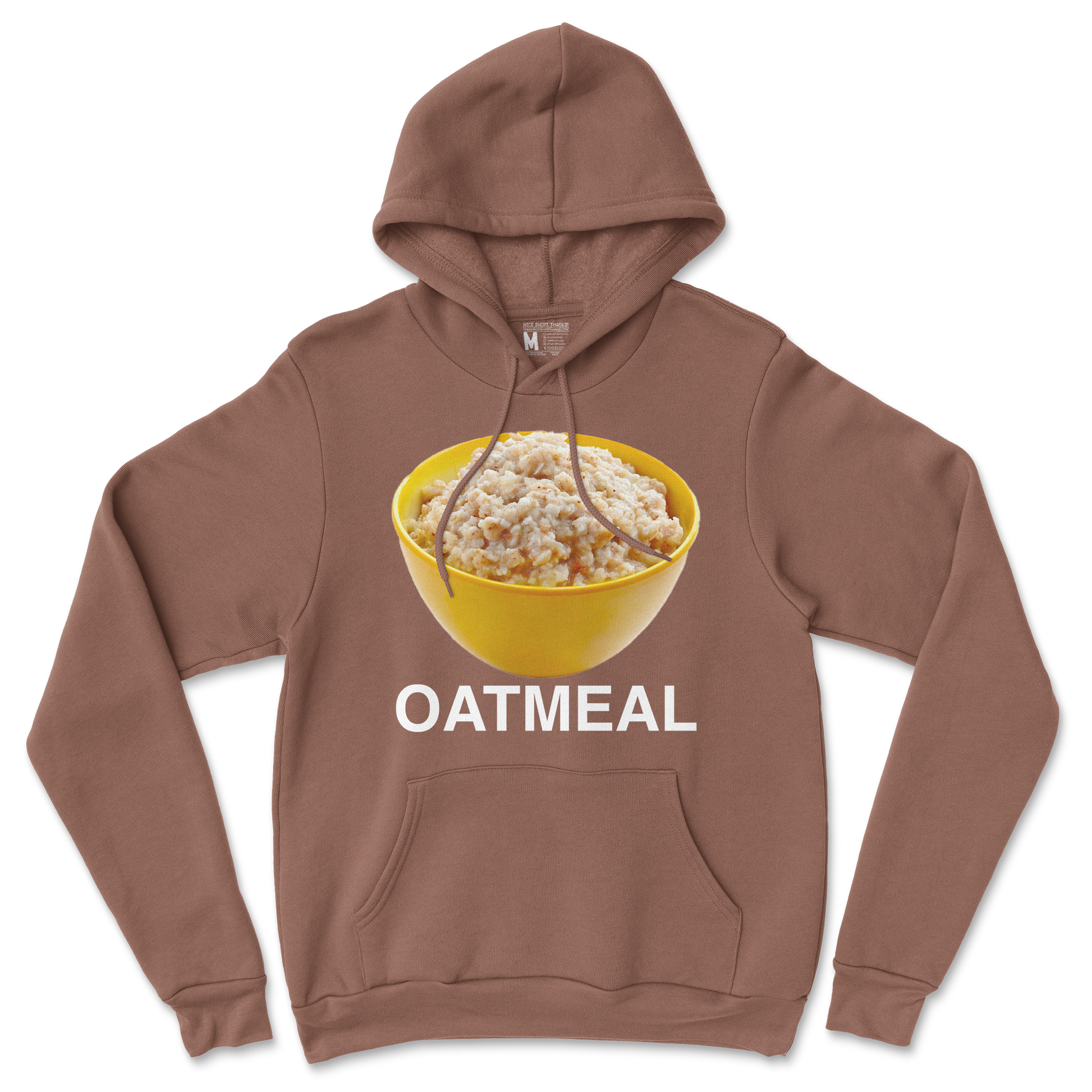 Gildan SoftStyle Hoodie Oatmeal in Cocoa