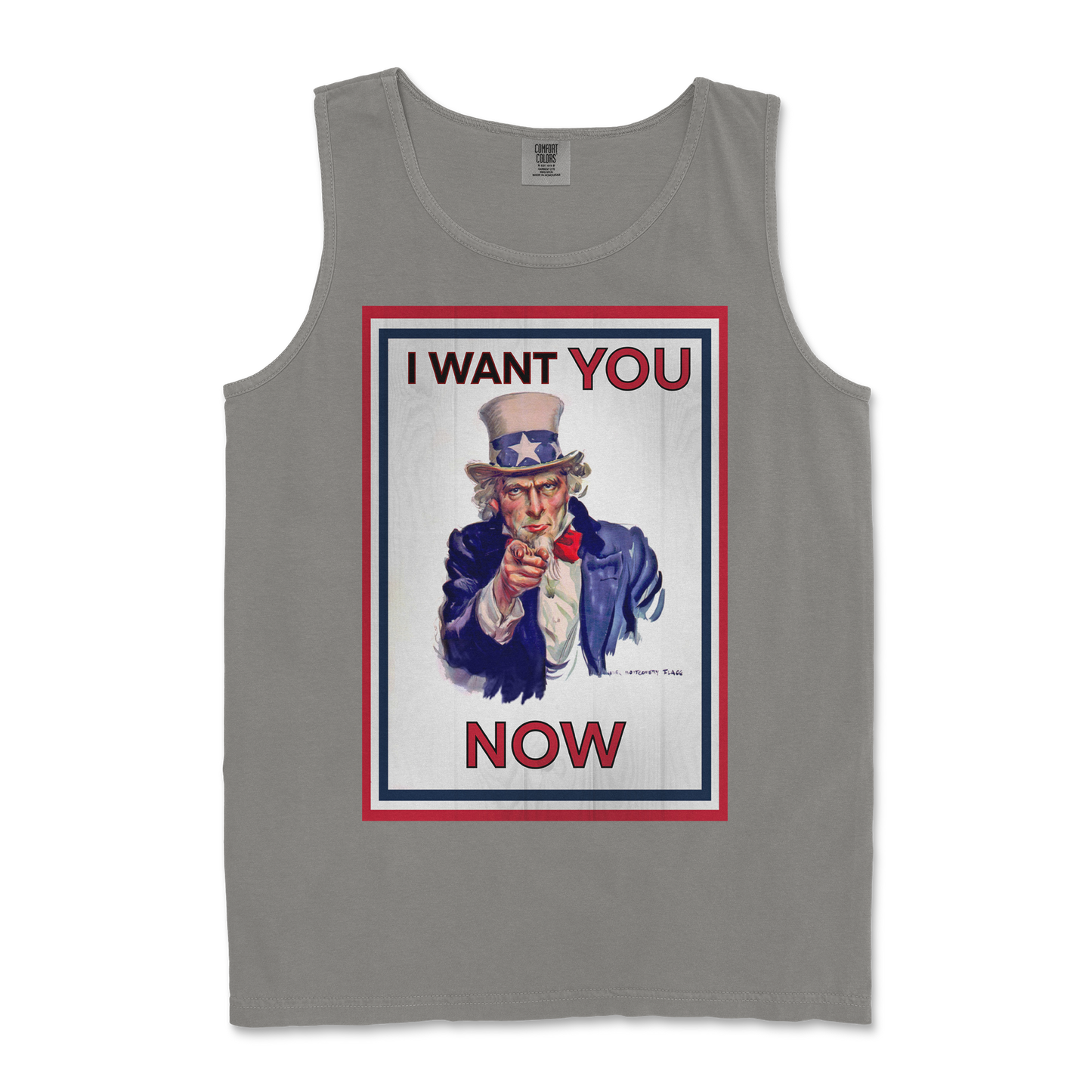 Comfort Colors Tank Top Daddy Sam in Grey