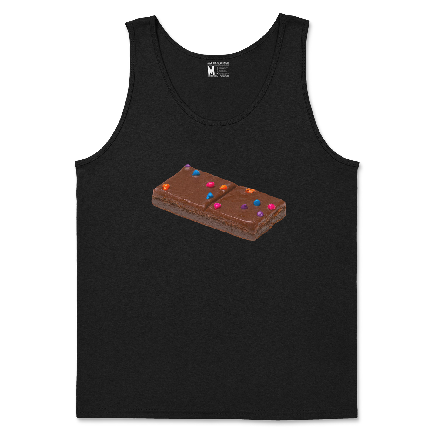 Gildan SoftStyle Tank Top Mmmmm Yummmm in Black