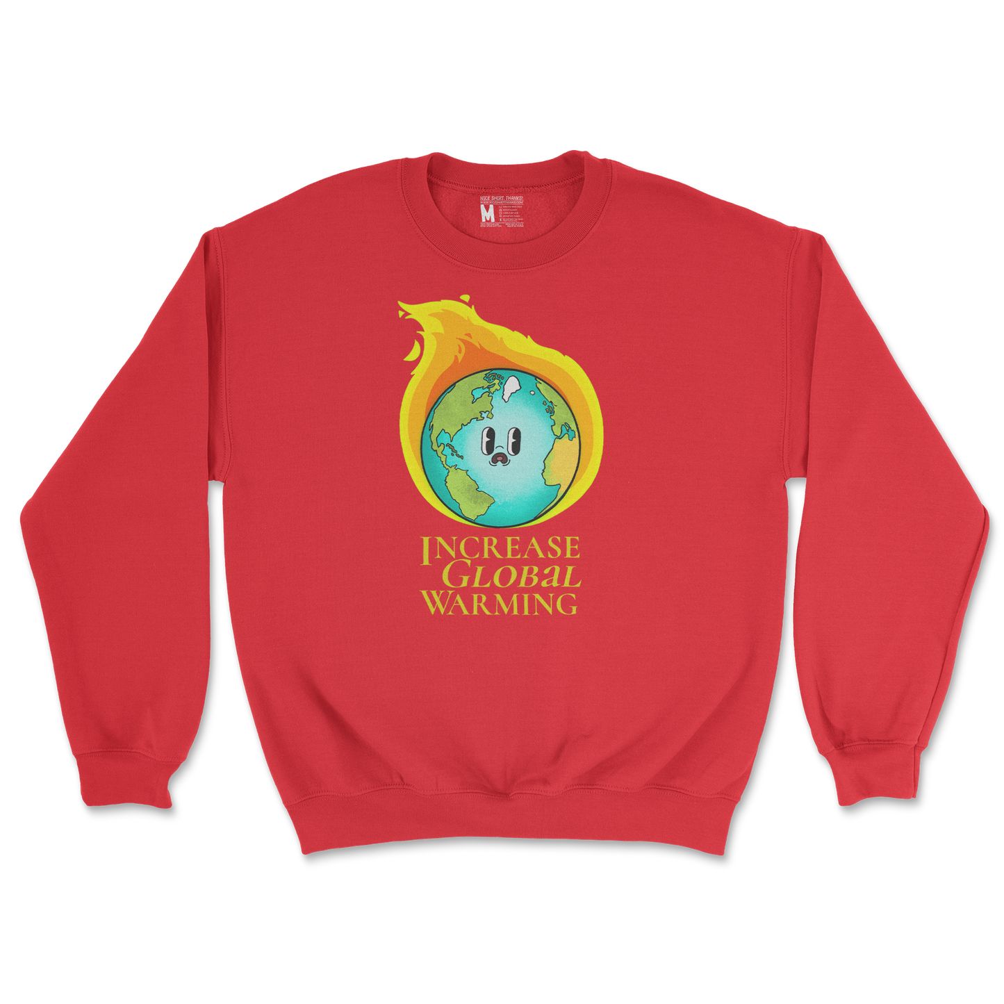 Gildan SoftStyle Crew Neck in Red