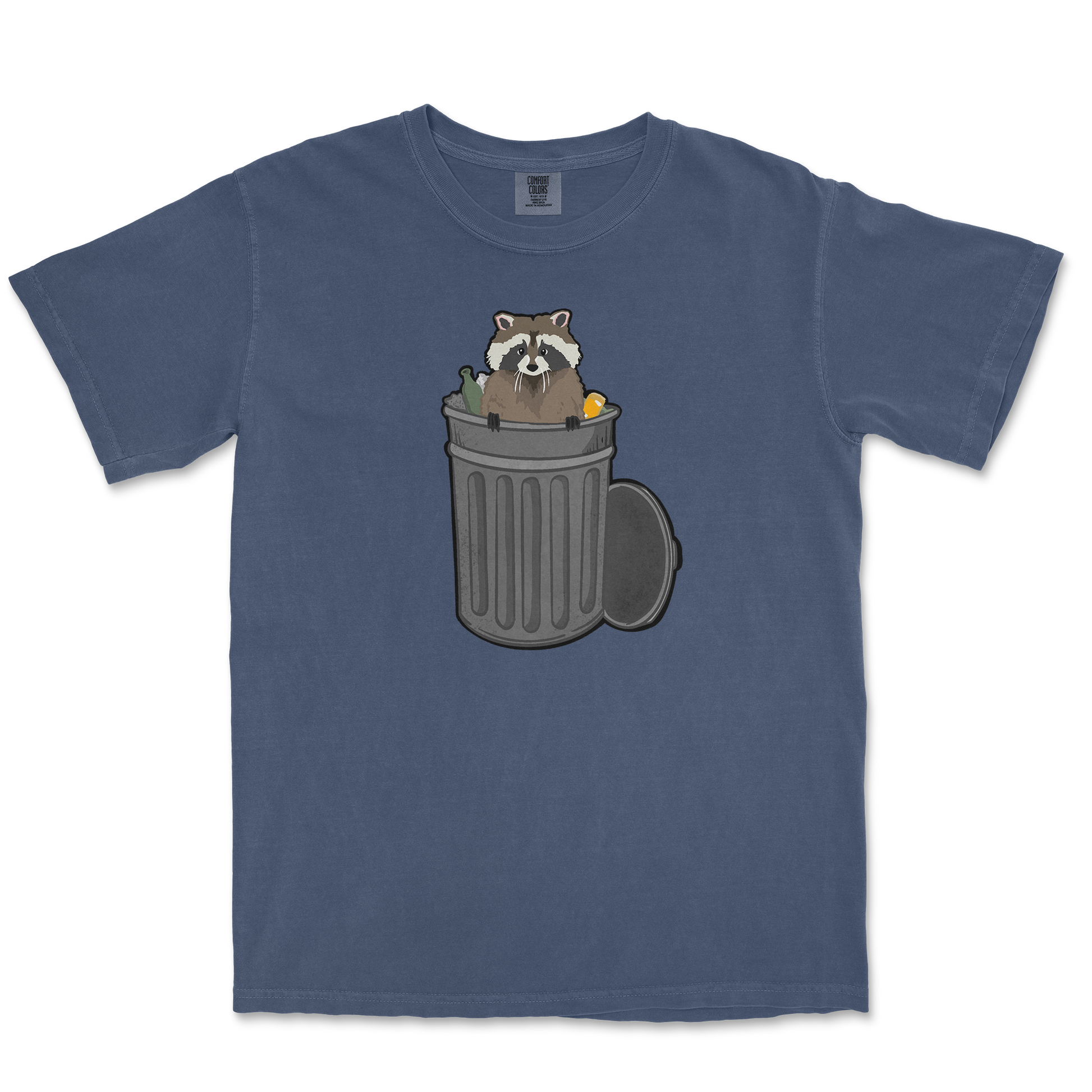 Comfort Colors T-Shirt Trash Panda Enthusiast in Midnight