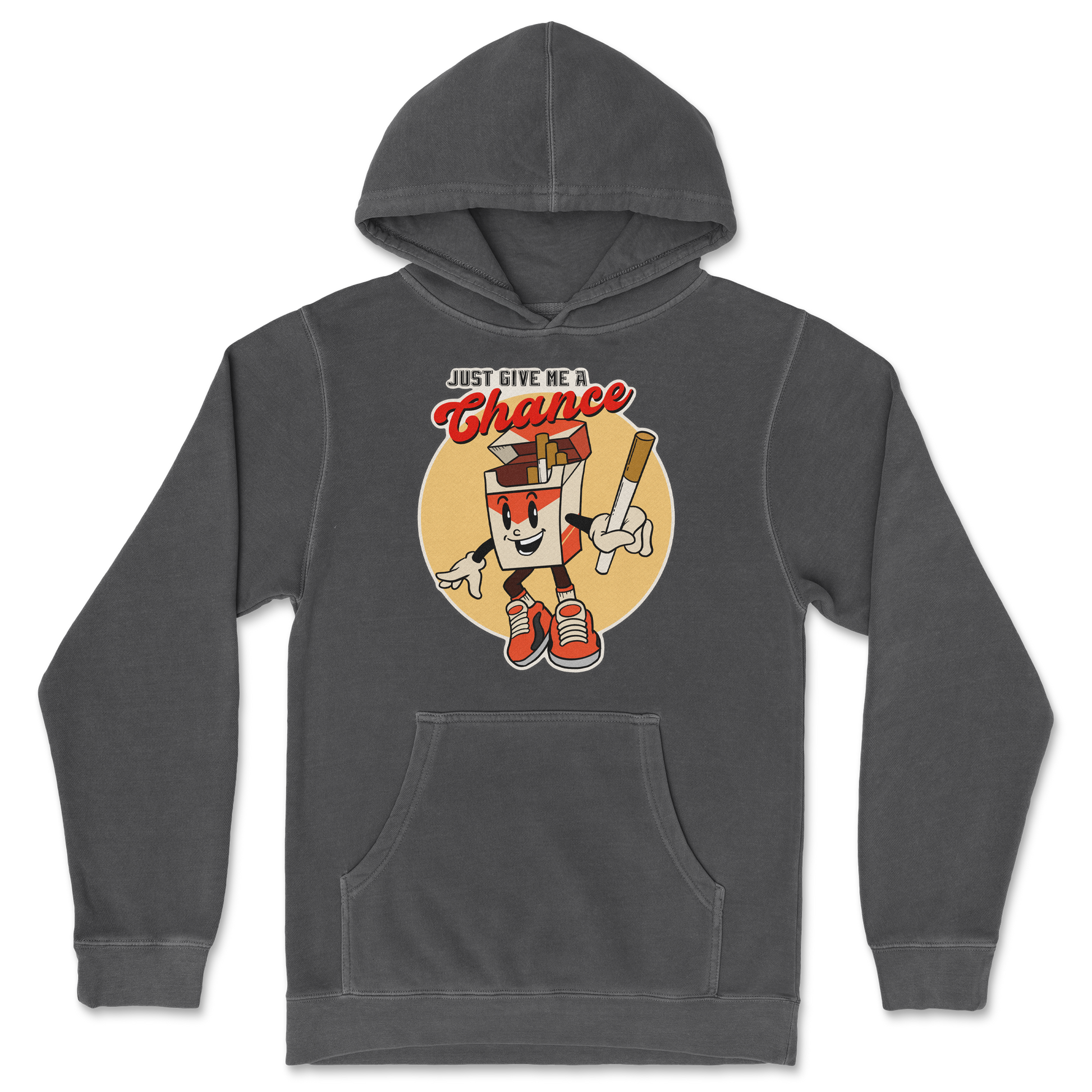 Independent Clothing Co. Hoodie Vintage Cigarette in Black