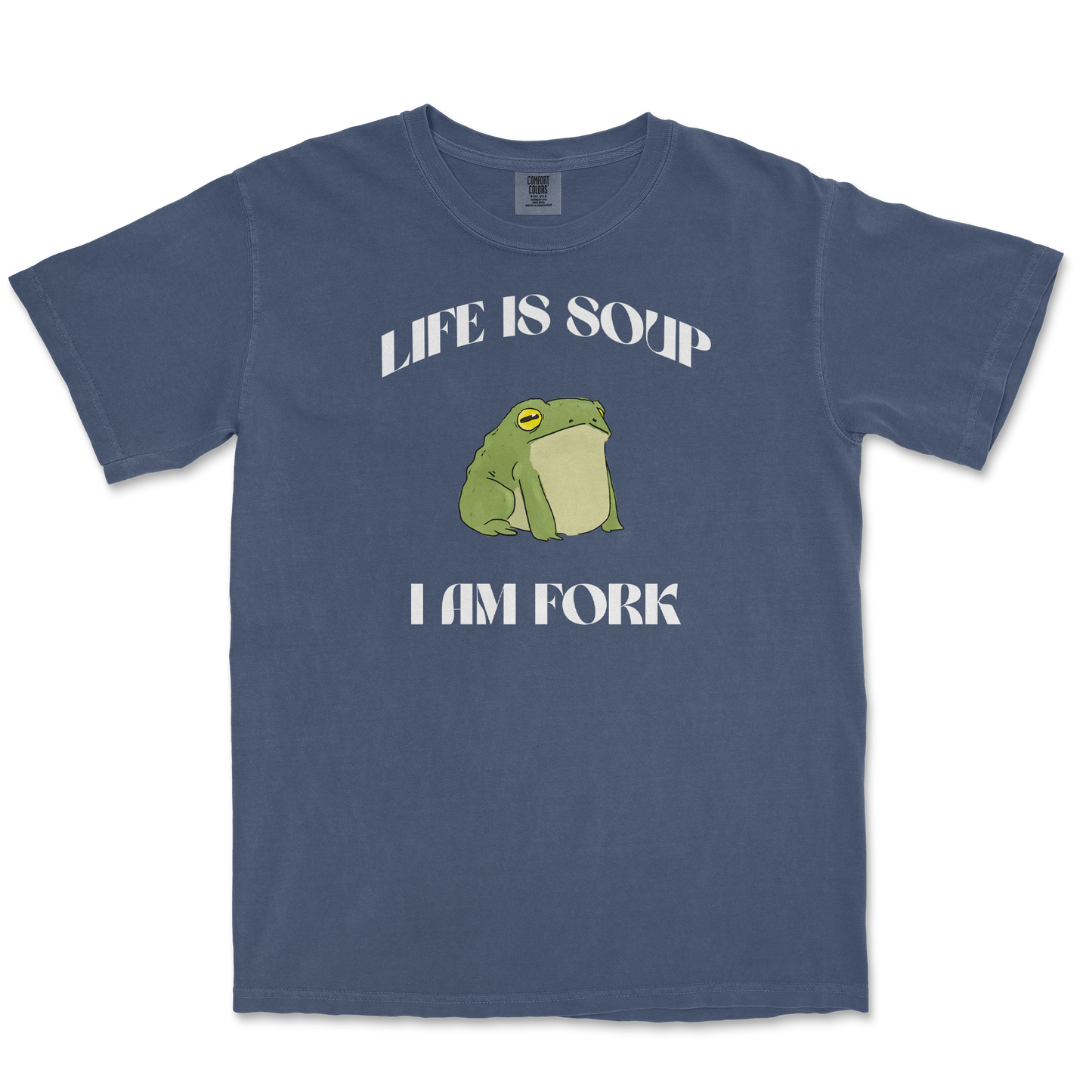 Comfort Colors T-Shirt I Am Fork in Midnight