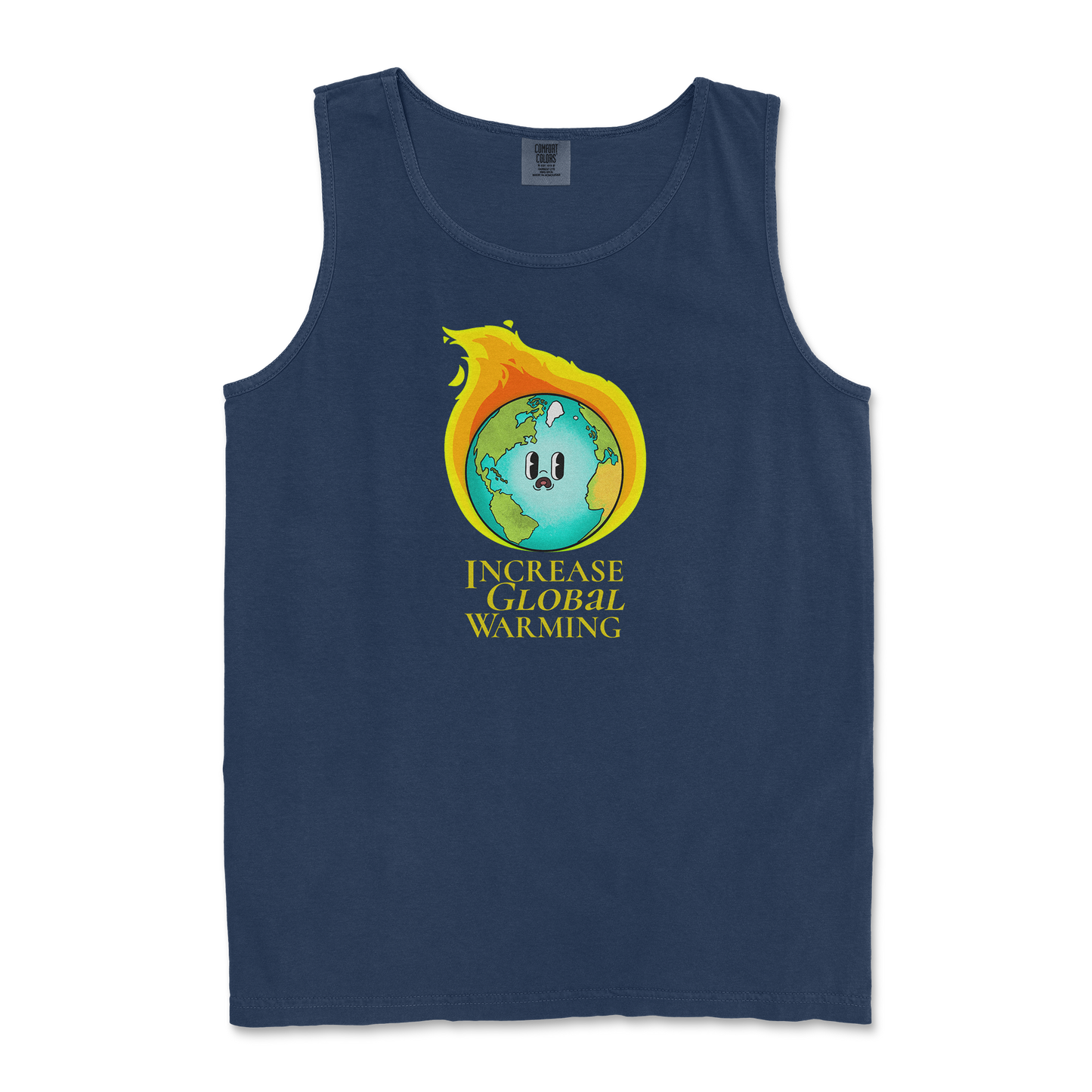 Comfort Colors Tank Top in TrueNavy