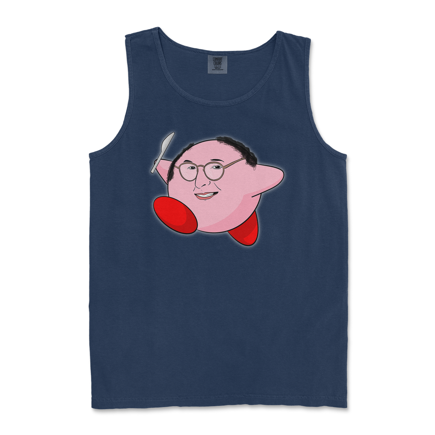 Comfort Colors Tank Top Kirby George in TrueNavy