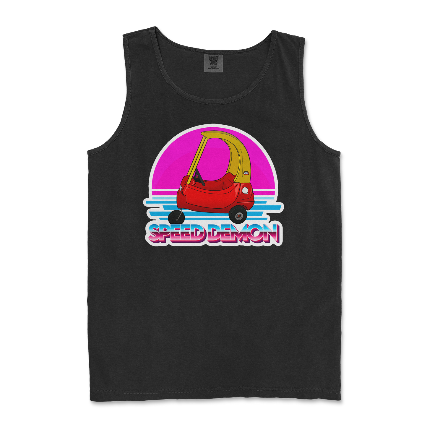 Comfort Colors Tank Top Speed Demon in Black