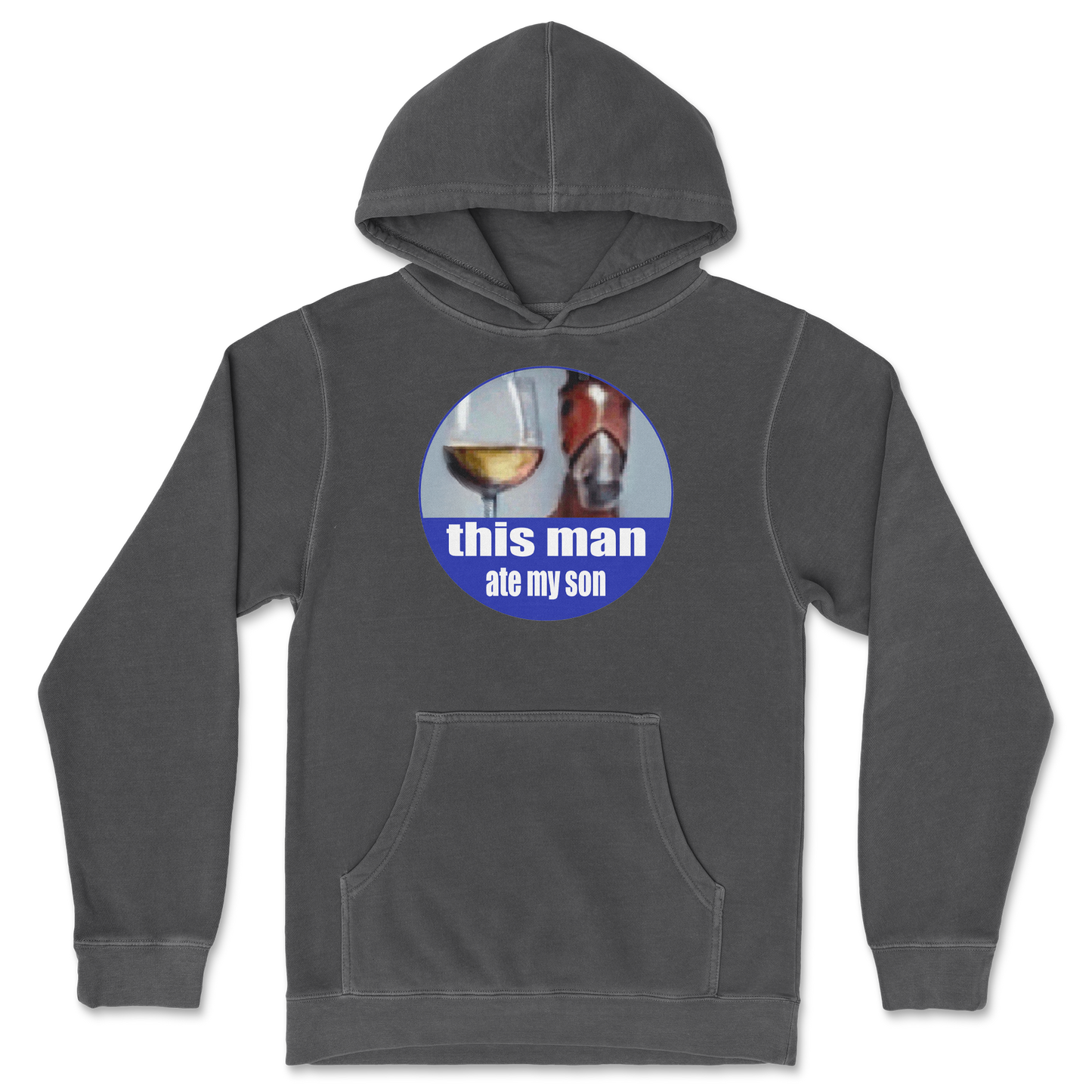 Independent Clothing Co. Hoodie This Man Ate My Son in Black