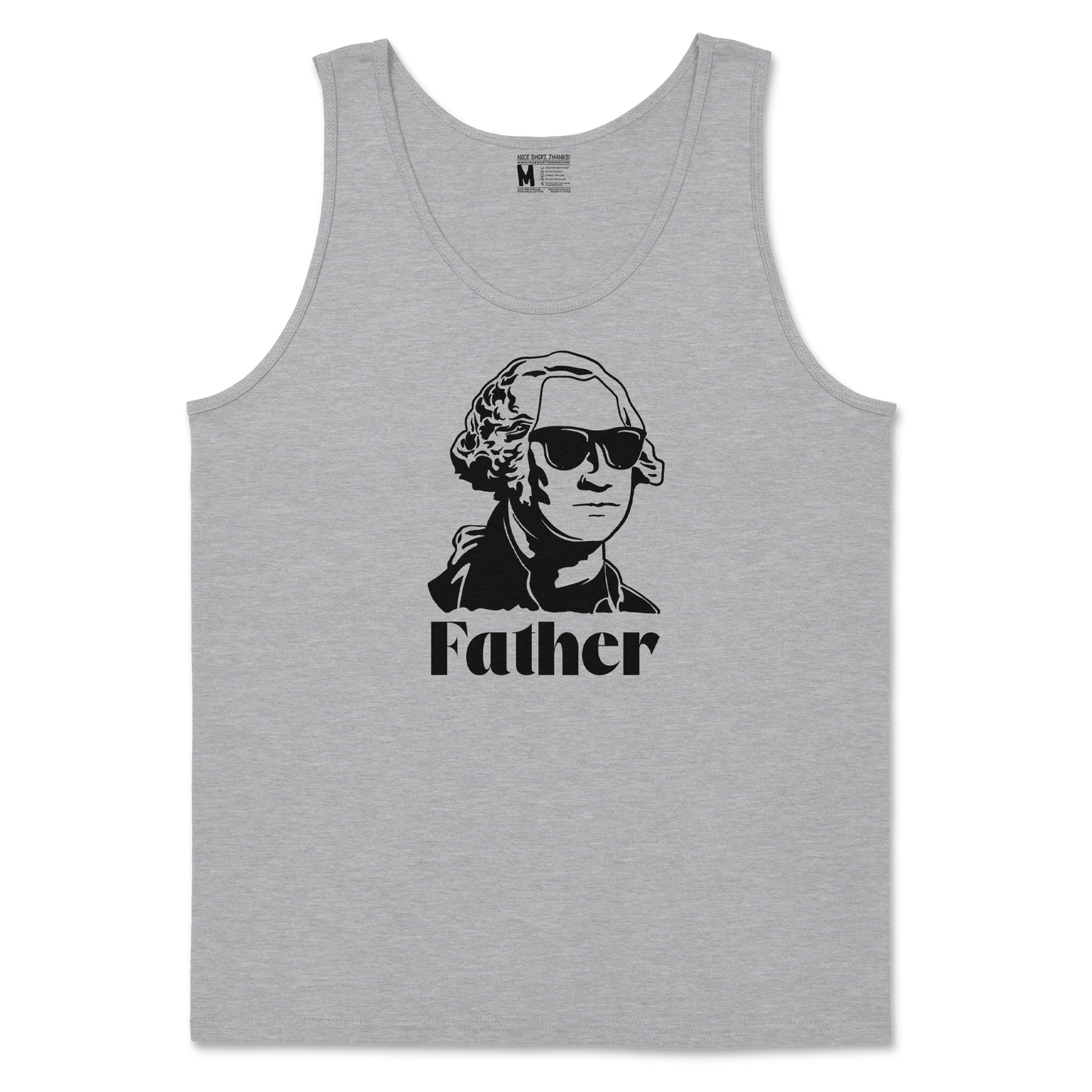 Gildan SoftStyle Tank Top Father  in Sport-Grey