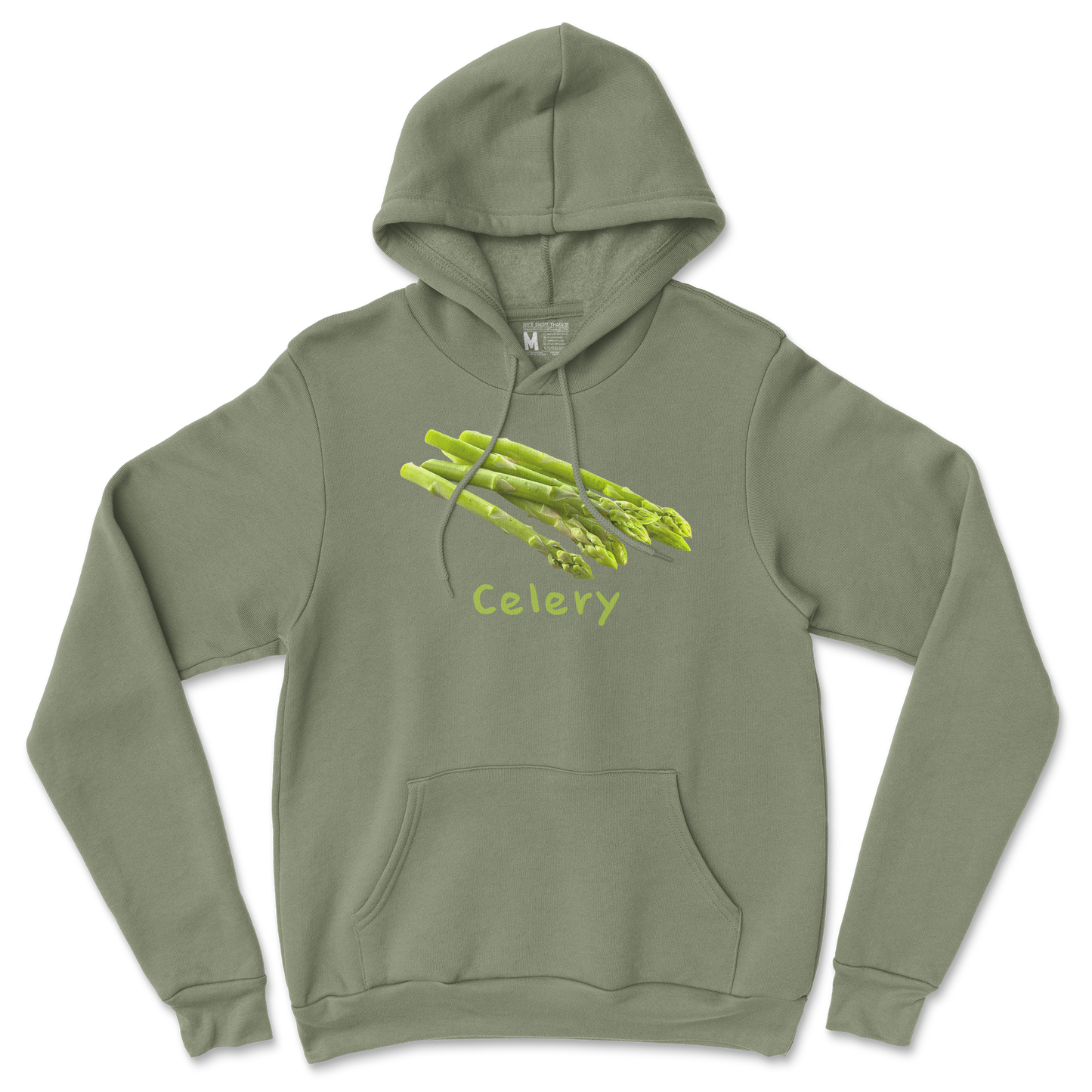 Gildan SoftStyle Hoodie Celery in MilitaryGreen