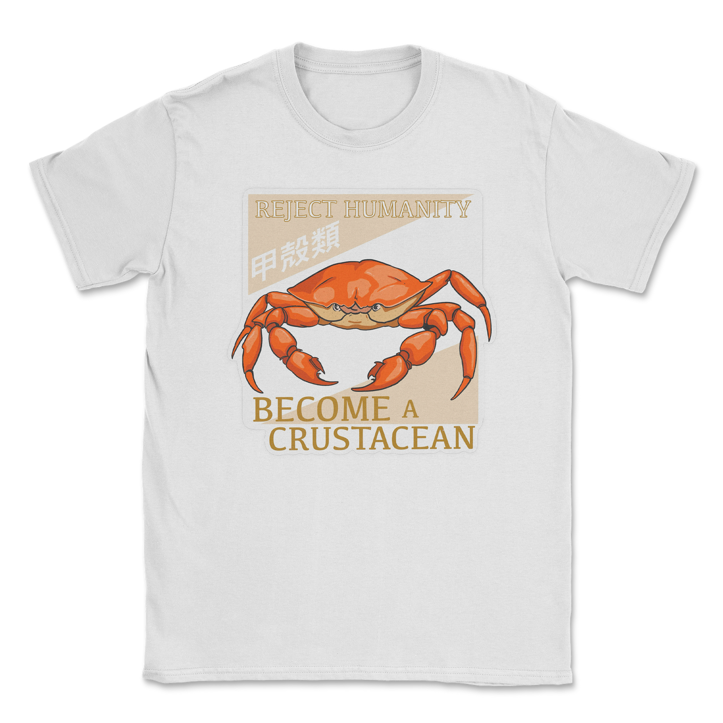 Heavy Blend T-Shirt Embrace the Crab in White