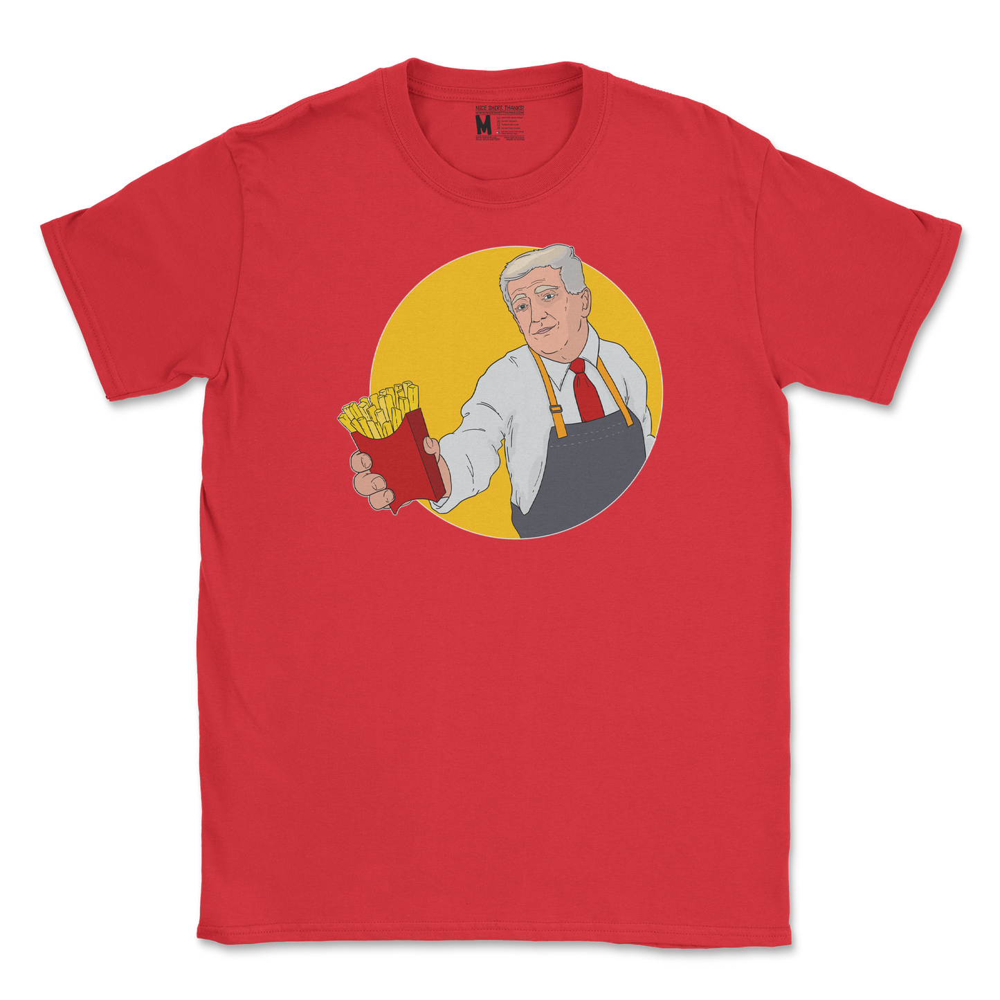 Gildan SoftStyle T-Shirt McTrump in Red