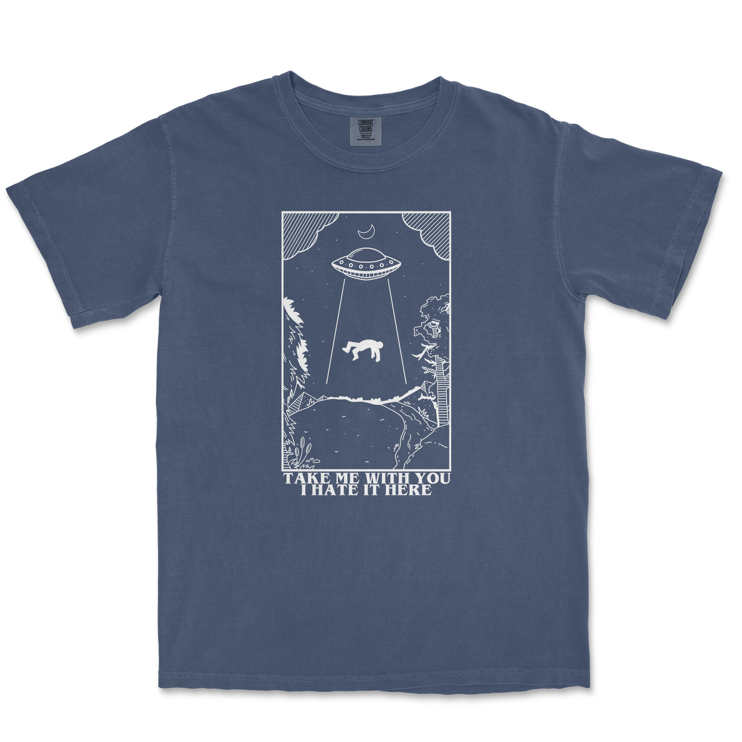 Comfort Colors T-Shirt in Midnight