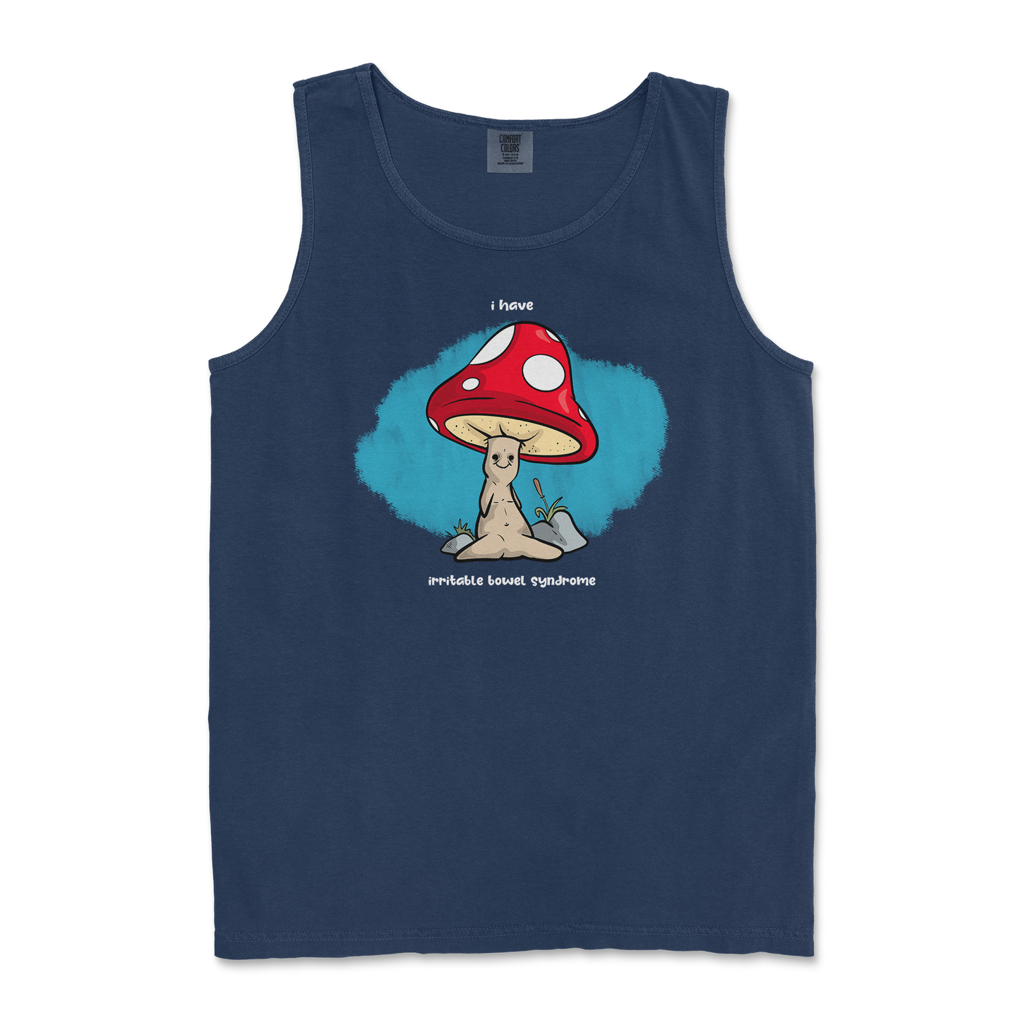 Comfort Colors Tank Top IBS in TrueNavy
