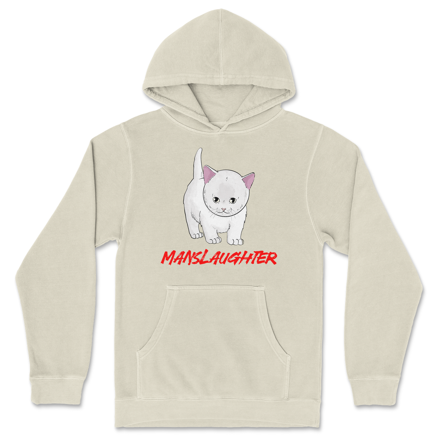 Independent Clothing Co. Hoodie Manslaughter in Ivory