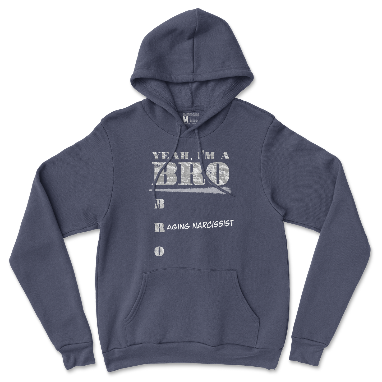 Gildan SoftStyle Hoodie Im Your Bro in Navy