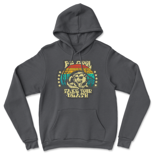 Heavy Blend Hoodie Fake Your Death in Black