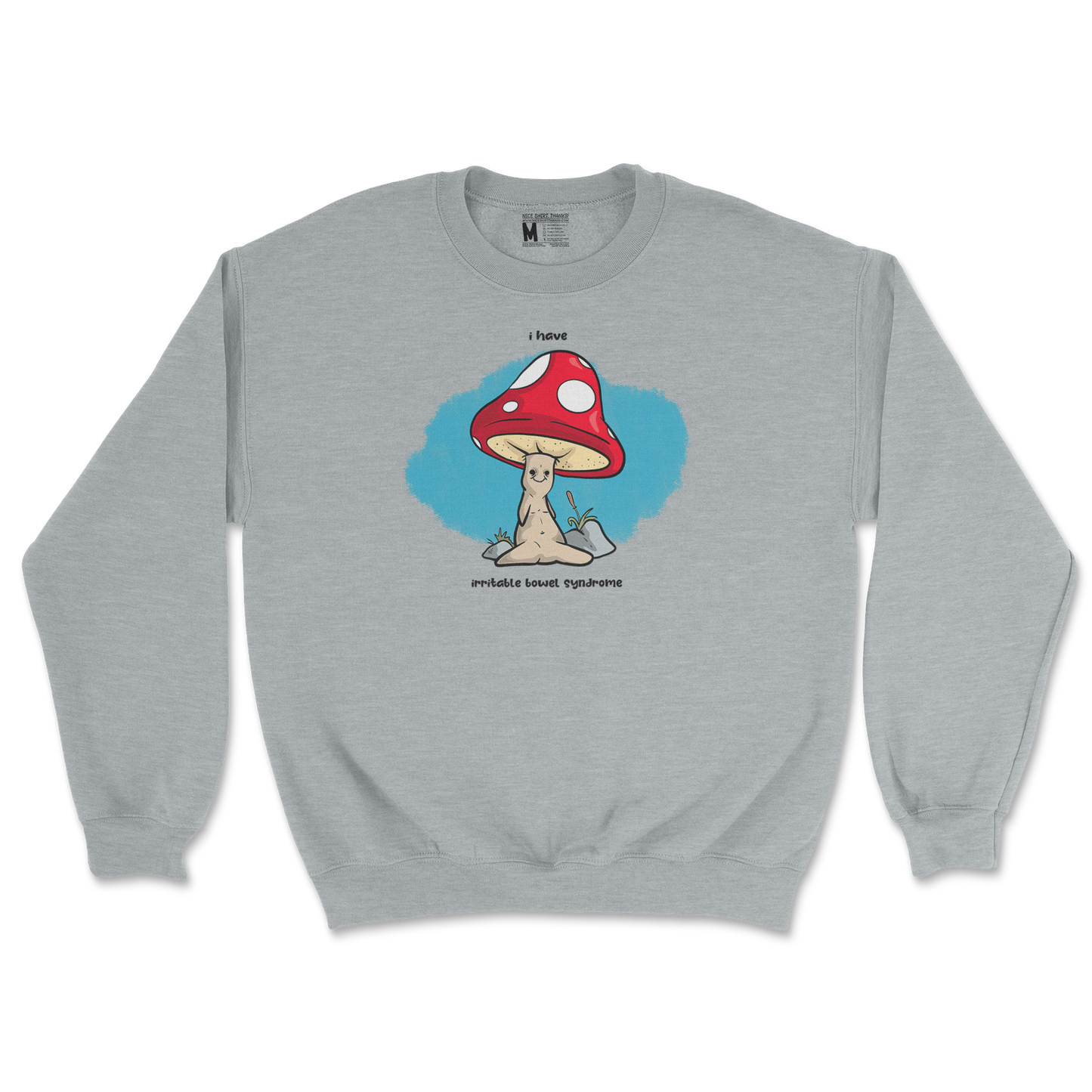 Gildan SoftStyle Crew Neck IBS in Sports Grey